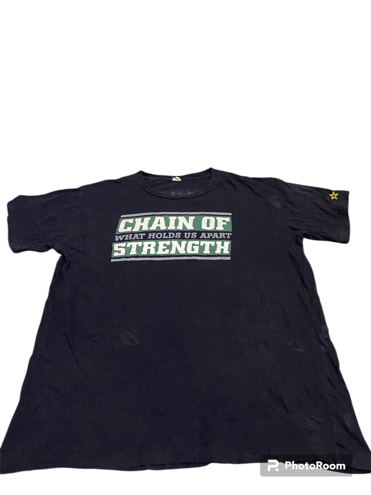 Band Tees Chain OF Strength What Holds US apart Size US XL / EU 56 / 4 - 3 Thumbnail