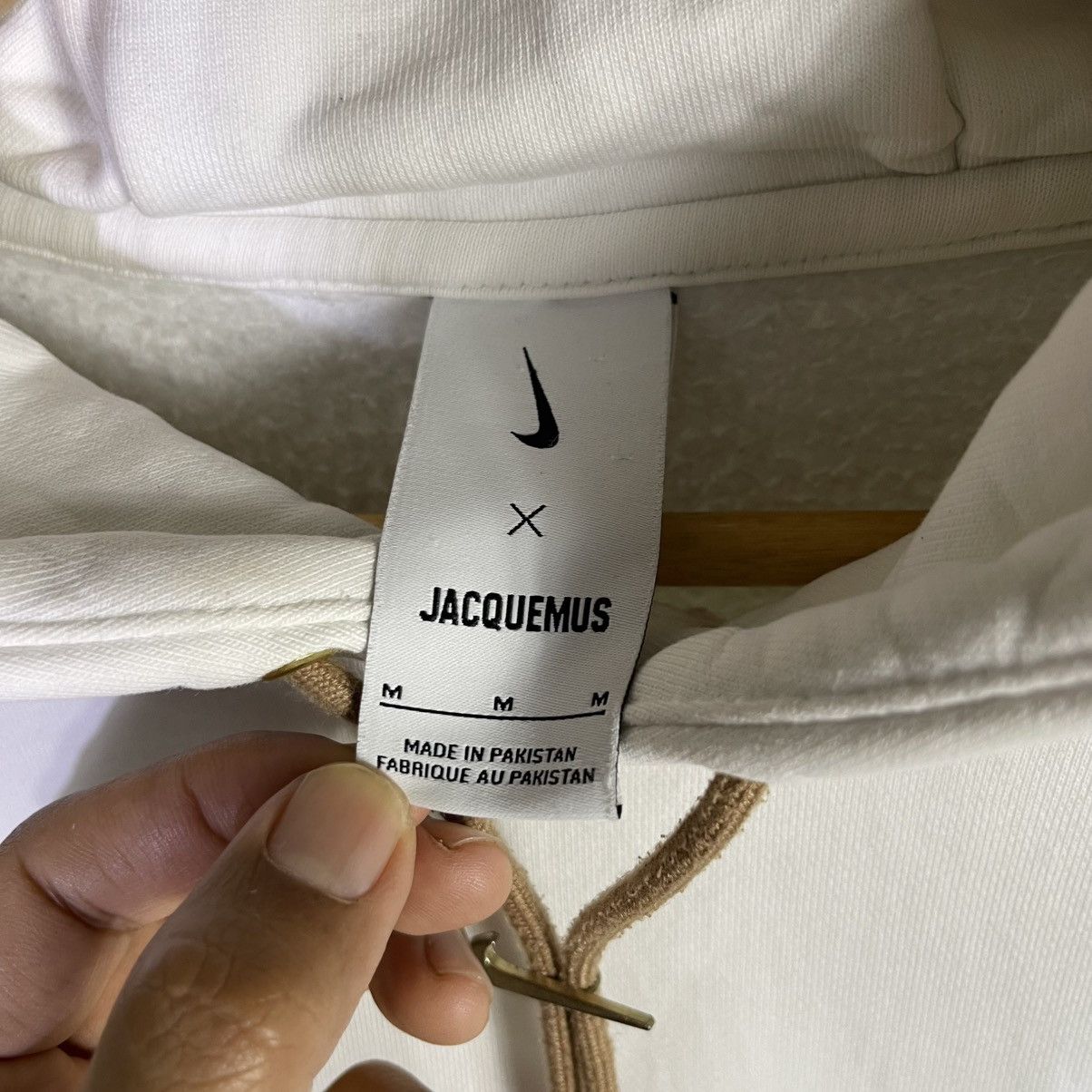 Jacquemus × Nike Nike x Jacquemus Fleece Hoodie Size US M / EU 48-50 / 2 - 11 Thumbnail