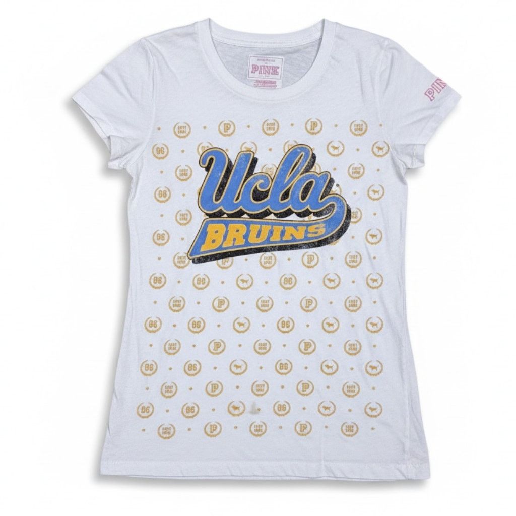 Pink Jones & Mitchell x Pink Victoria's Secret UCLA T-Shirt M Size M / US 6-8 / IT 42-44 - 1 Thumbnail