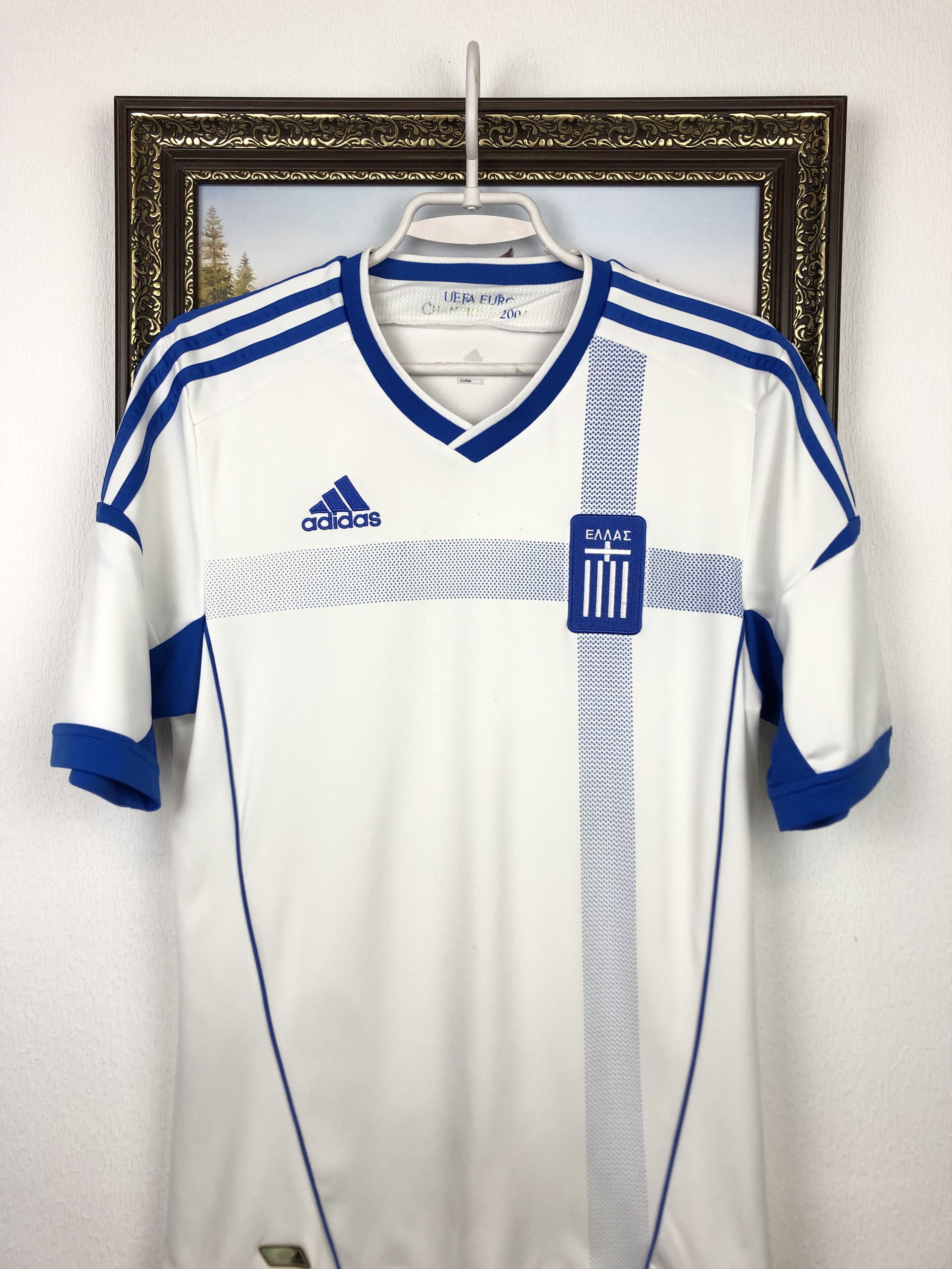 Adidas × Soccer Jersey × Vintage Greece football shirt 2012 Adidas × Soccer Jersey × Vintage Greece football shirt 2012