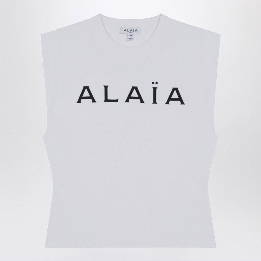 o1d2blof0724 Cotton T-Shirt With Logo in White