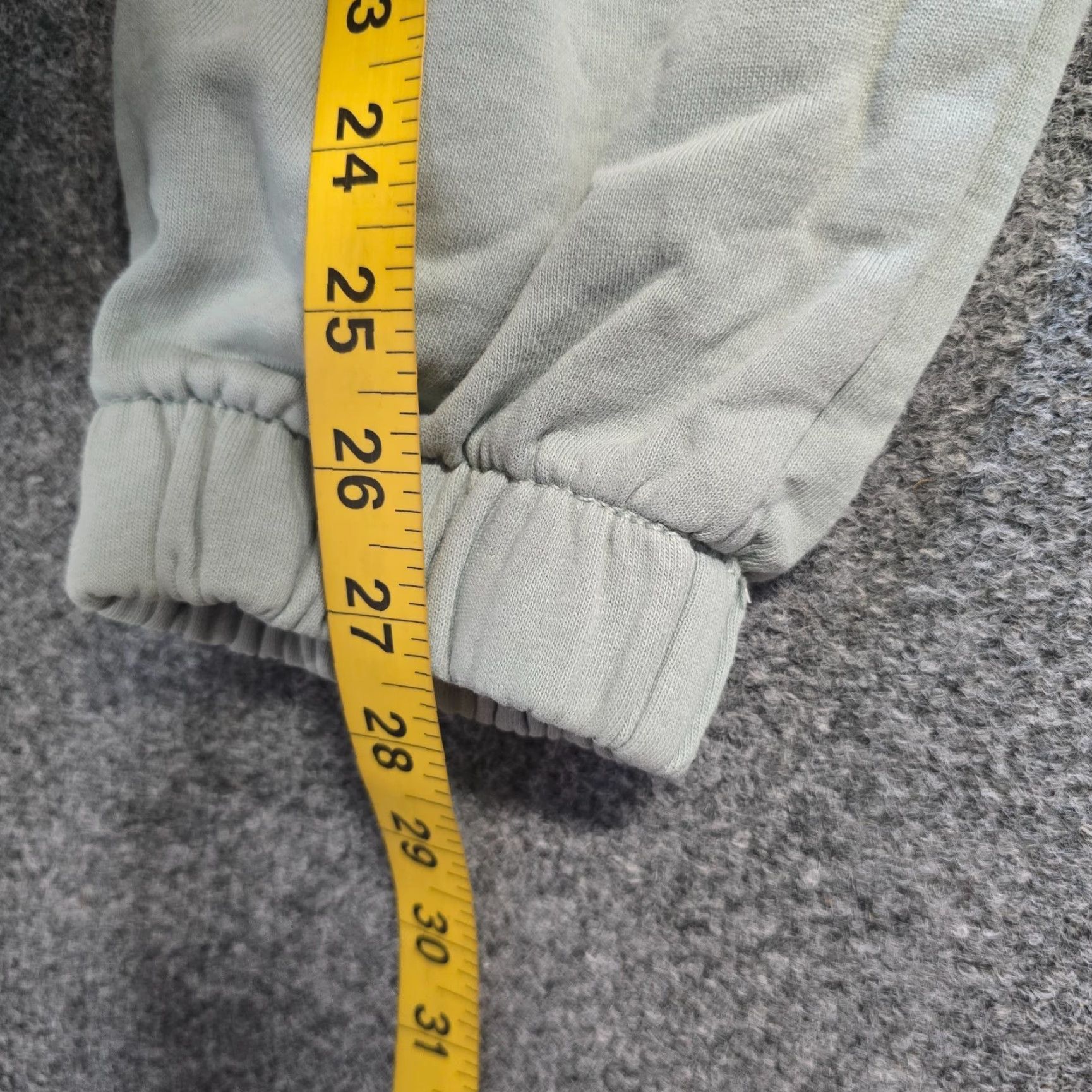 Vintage John Galt Sweatpants Womens One Size Green Joggers Pull On Lounge Comfort Casual Pockets Logo Size 42" / US 20 - 7 Thumbnail