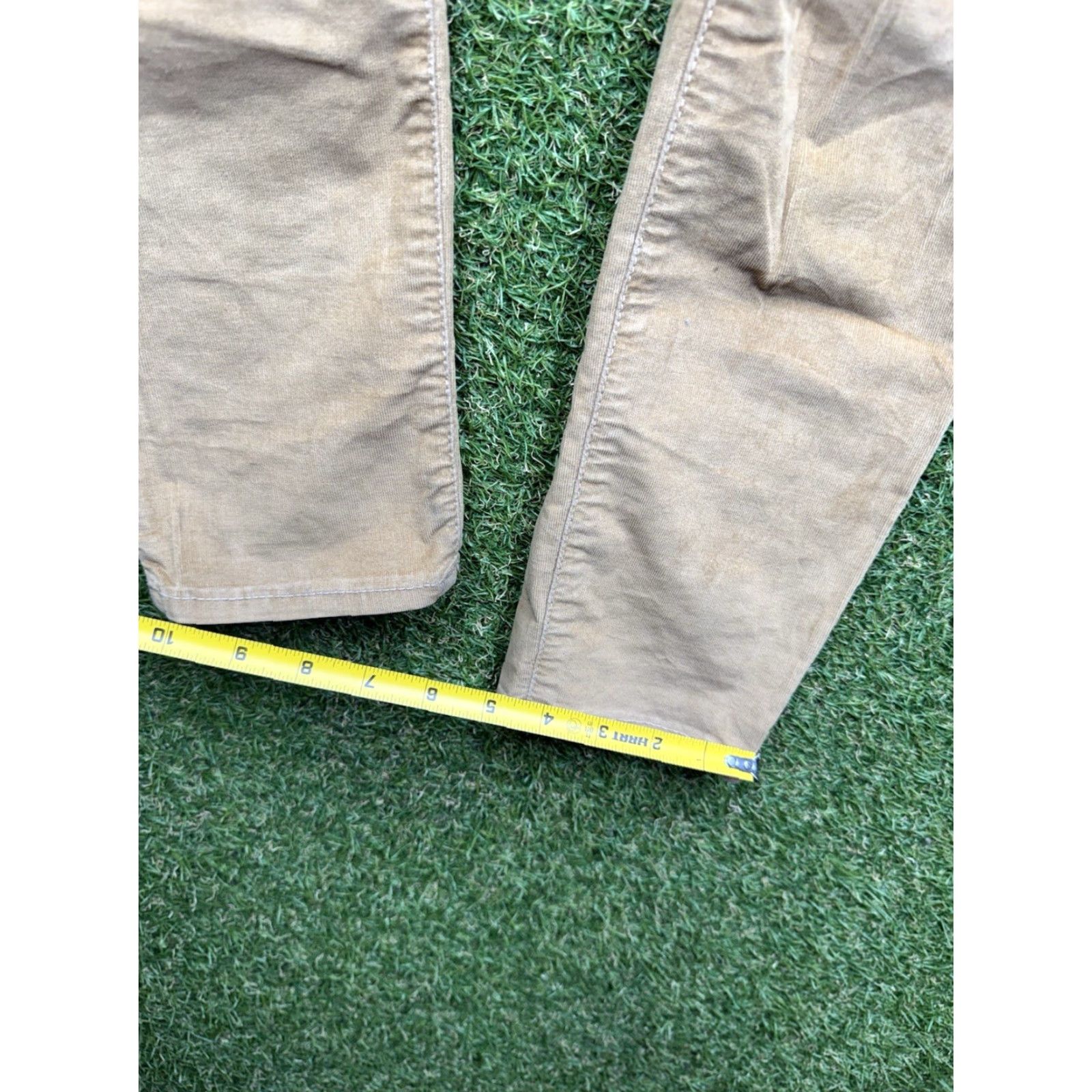 True Religion VINTAGE True Religion Corduroy Pants Womens Slim 28 Beige 26 Inseam 28x26 Halle Size 28" / US 6 / IT 42 - 5 Thumbnail