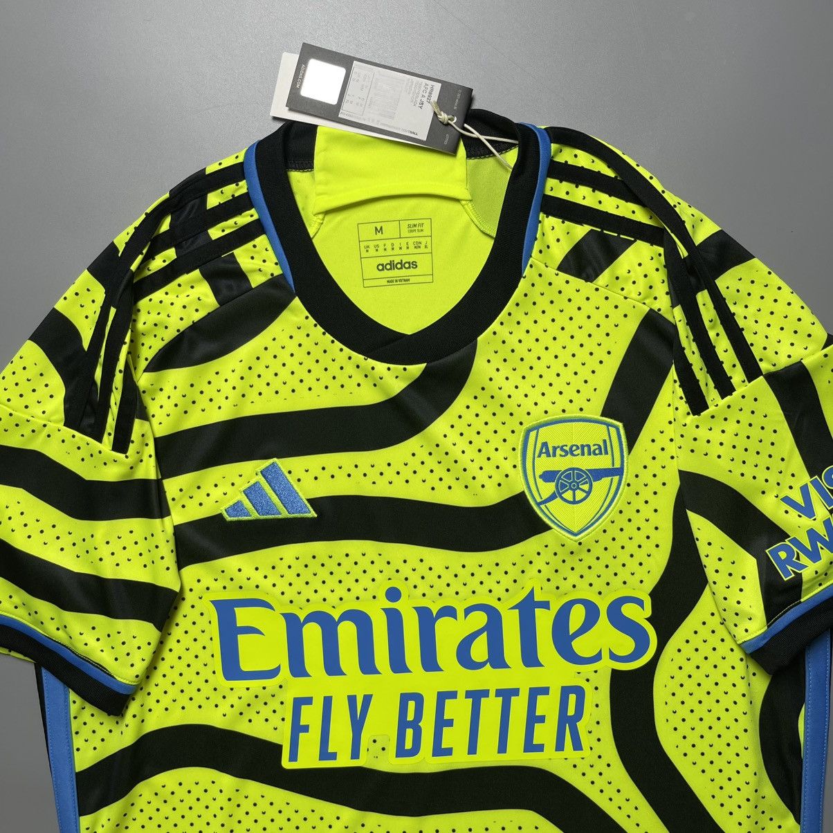 Vintage NWT ARSENAL ADIDAS 2023/2024 SOCCER AWAY JERSEY #8 ODEGAARD Size US M / EU 48-50 / 2 - 4 Thumbnail