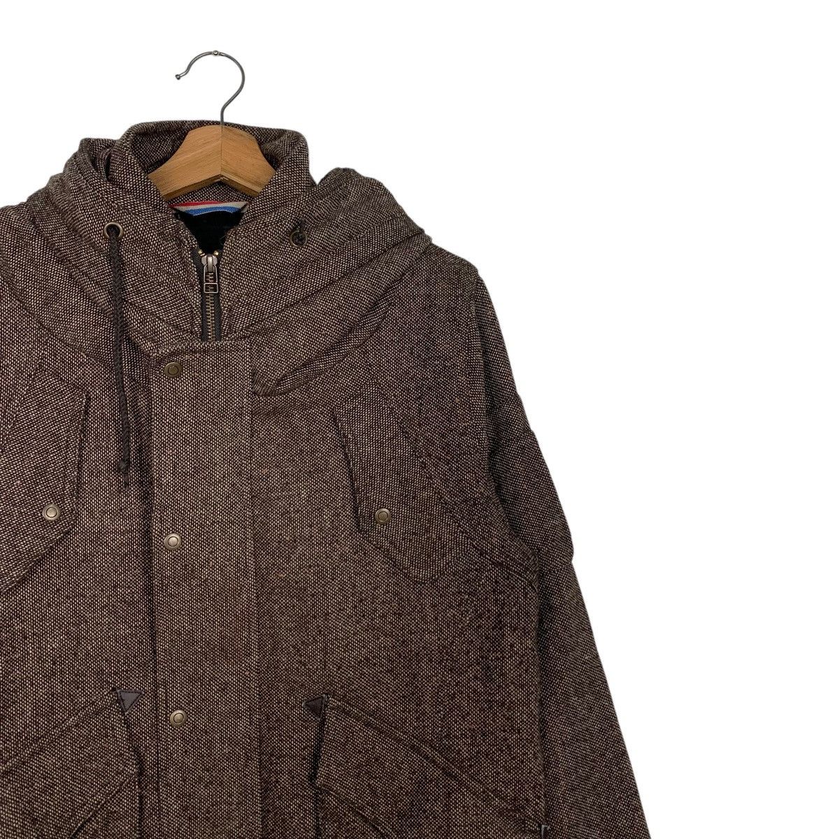 Japanese Brand HERE'S STREET Long Sleeve Brown Blouson Jacket #2702-C121 Size US M / EU 48-50 / 2 - 5 Thumbnail