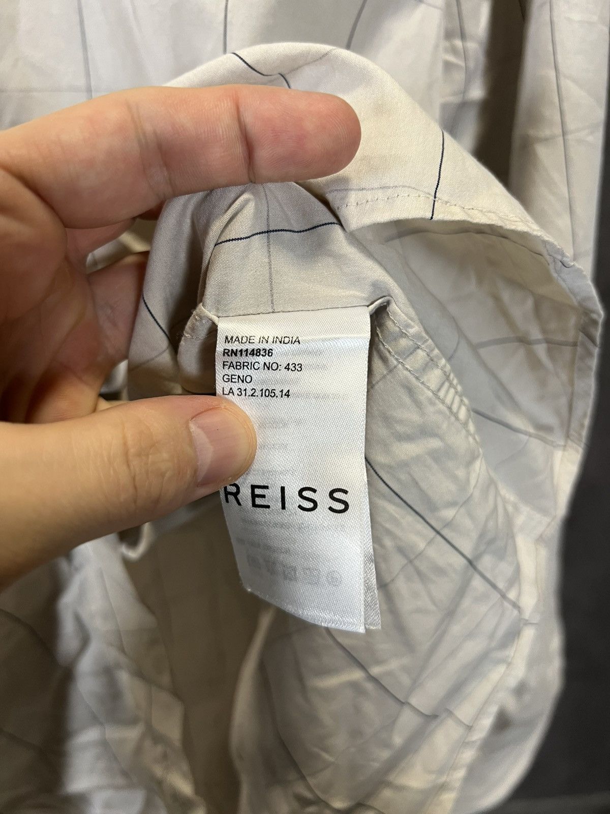 Reiss Reiss designer shirt Size US M / EU 48-50 / 2 - 4 Thumbnail