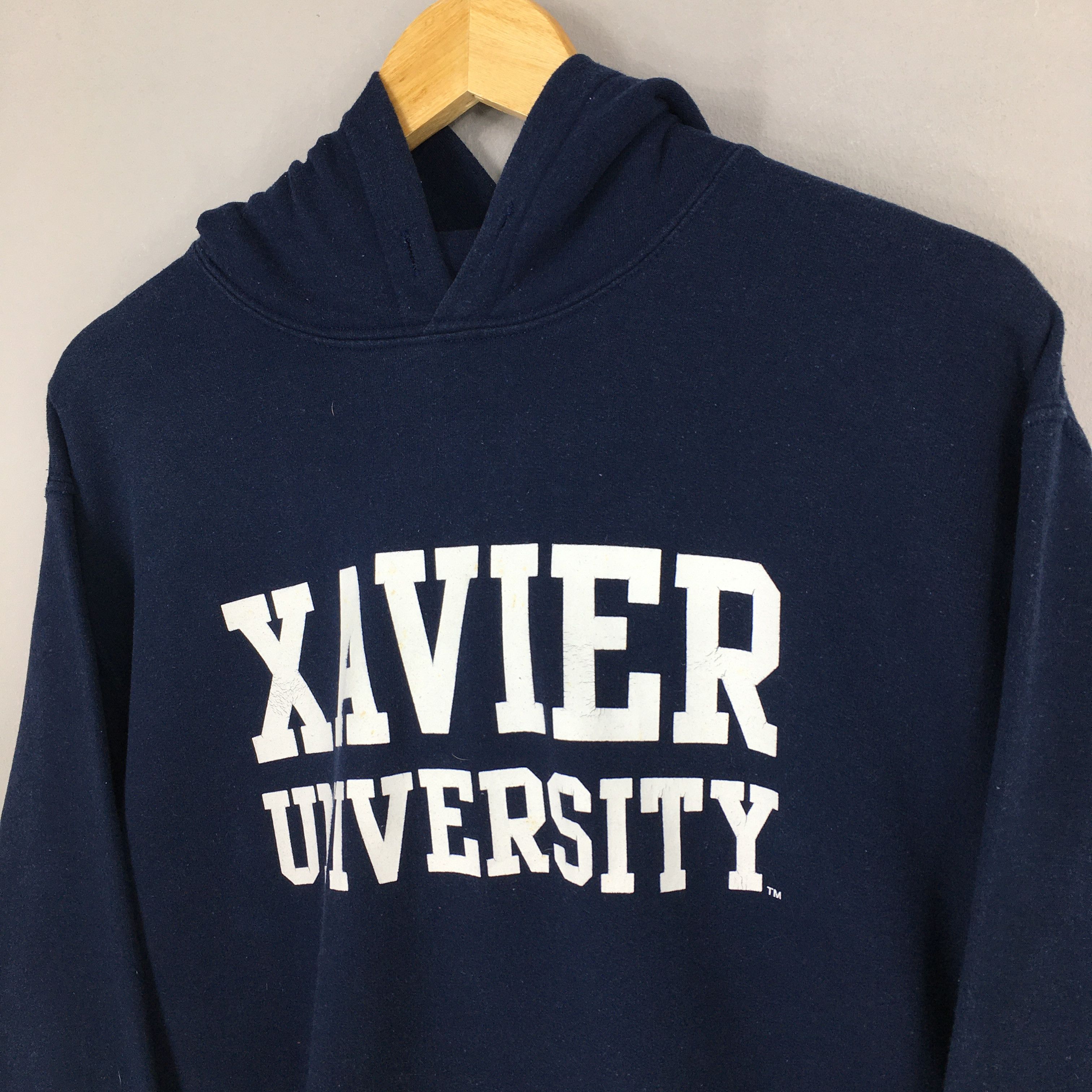 NCAA × Vintage Vintage Xavier University Hoodie Medium Size US M / EU 48-50 / 2 - 3 Thumbnail