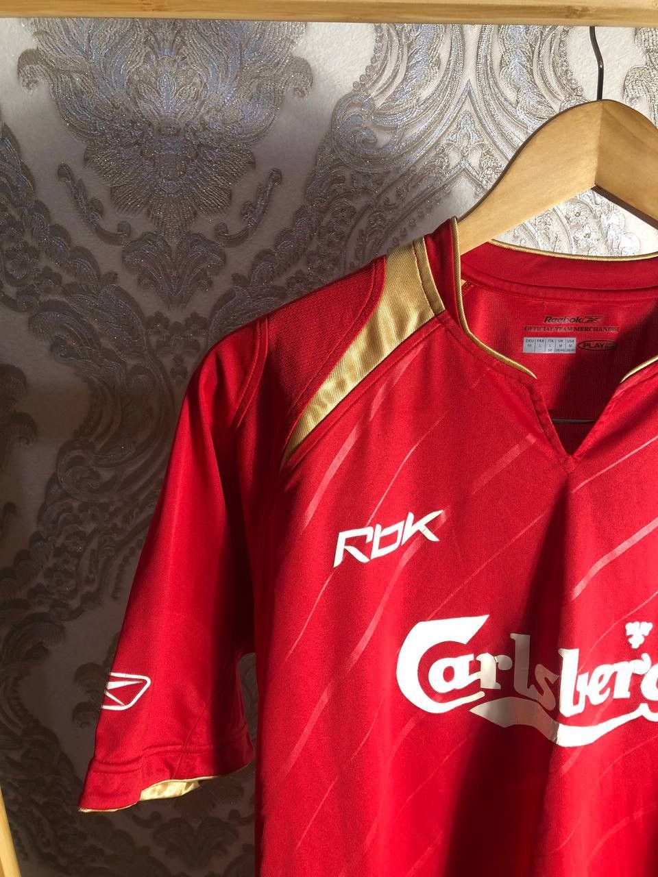 Reebok VINTAGE REEBOK FC LIVERPOOL ENGLAND SOCCER JERSEY RETRO 90s Size US M / EU 48-50 / 2 - 3 Thumbnail