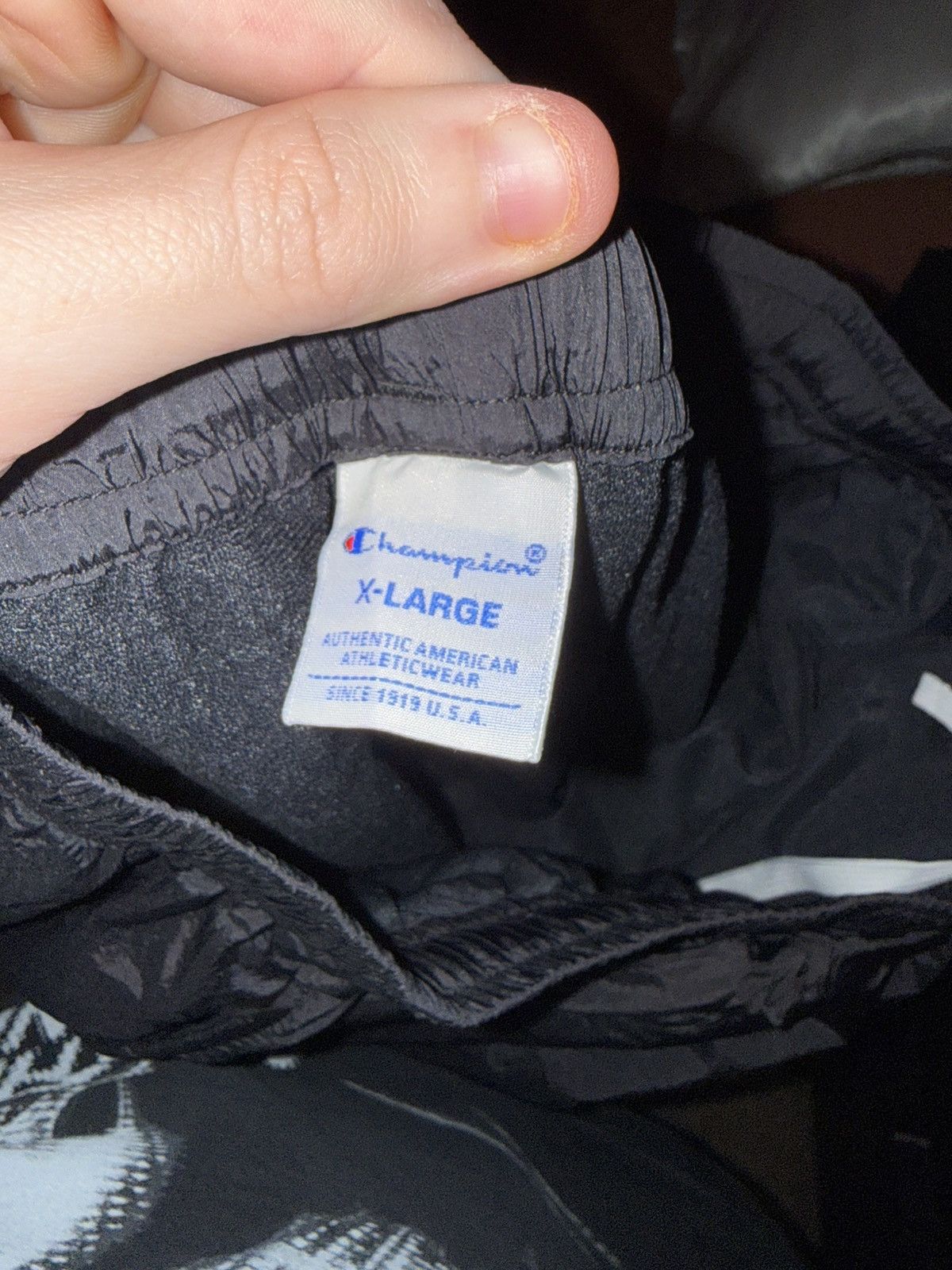 Champion Nylon/Cotton Track Pants Size US 36 / EU 52 - 5 Thumbnail