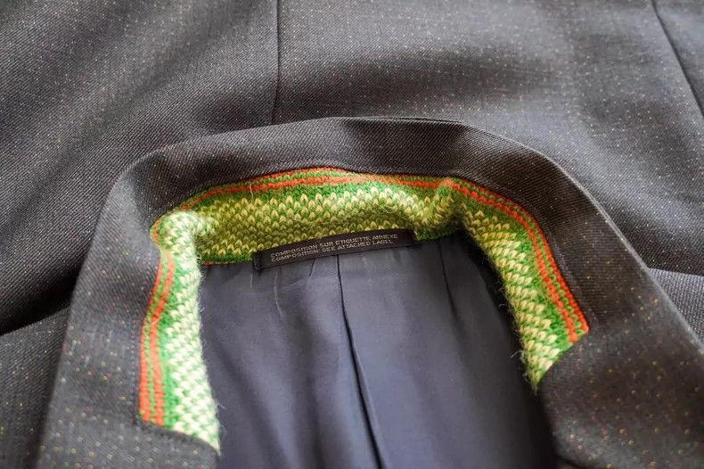 Yohji Yamamoto Yohji Yamamoto 95AW Woven Collar Jacket 2503-Nextarrow Size US M / EU 48-50 / 2 - 6 Thumbnail