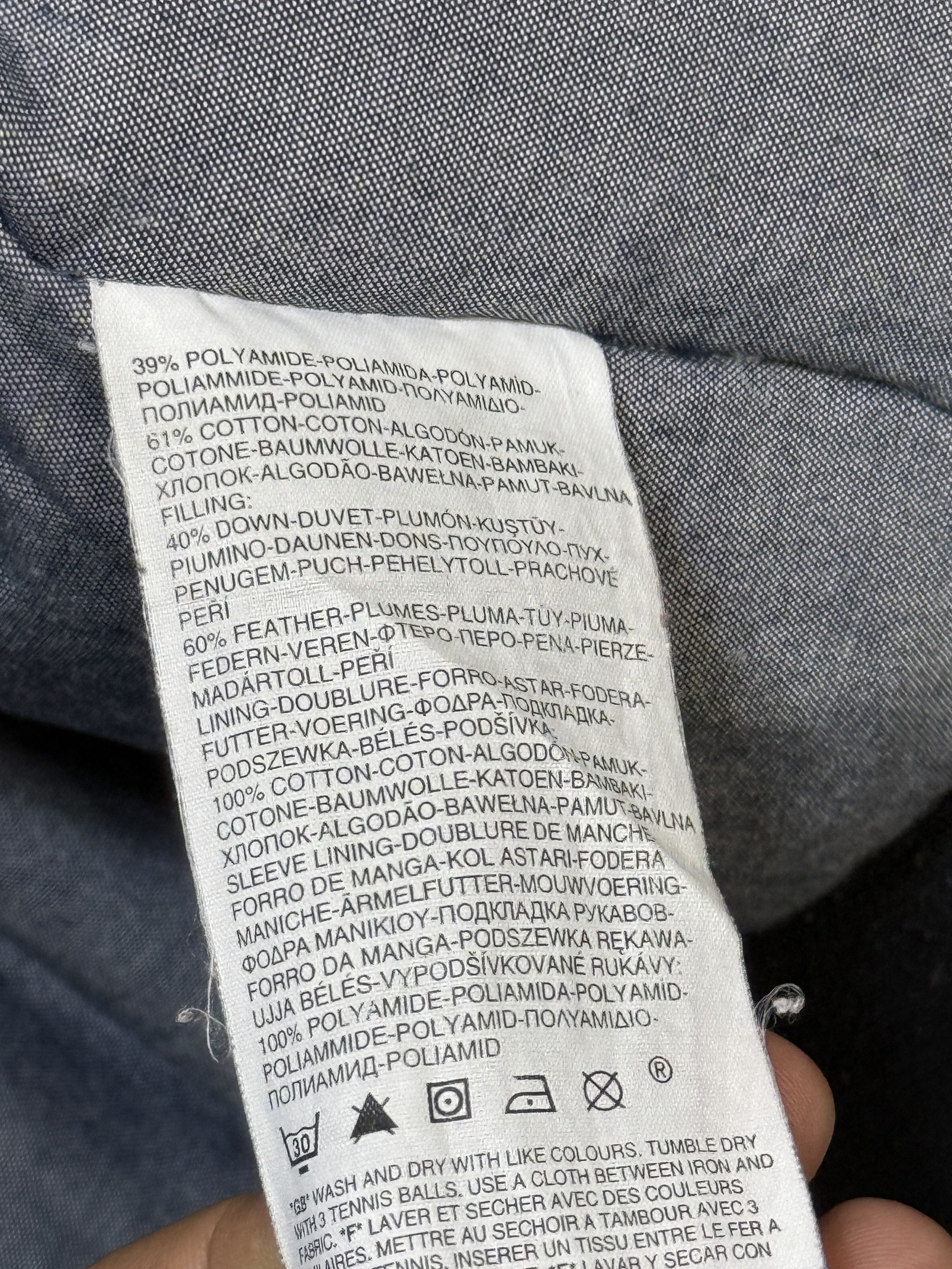 Levi's Bomber puffer levis size L dark gray multipocket goose down Size US L / EU 52-54 / 3 - 12 Thumbnail