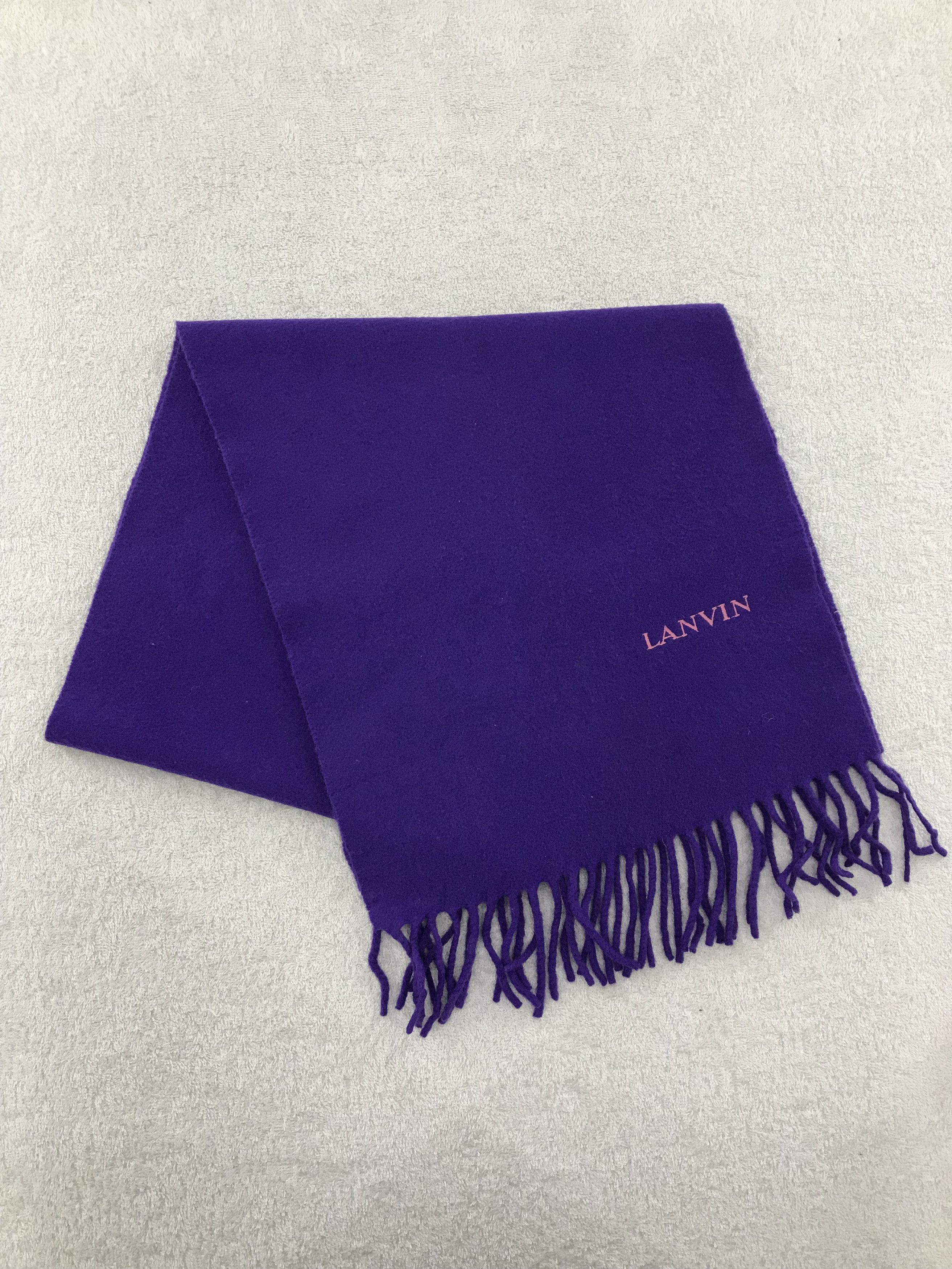 Lanvin Lanvin Scarf / Muffler / Neckwear - WW1103 Size ONE SIZE - 1 Thumbnail
