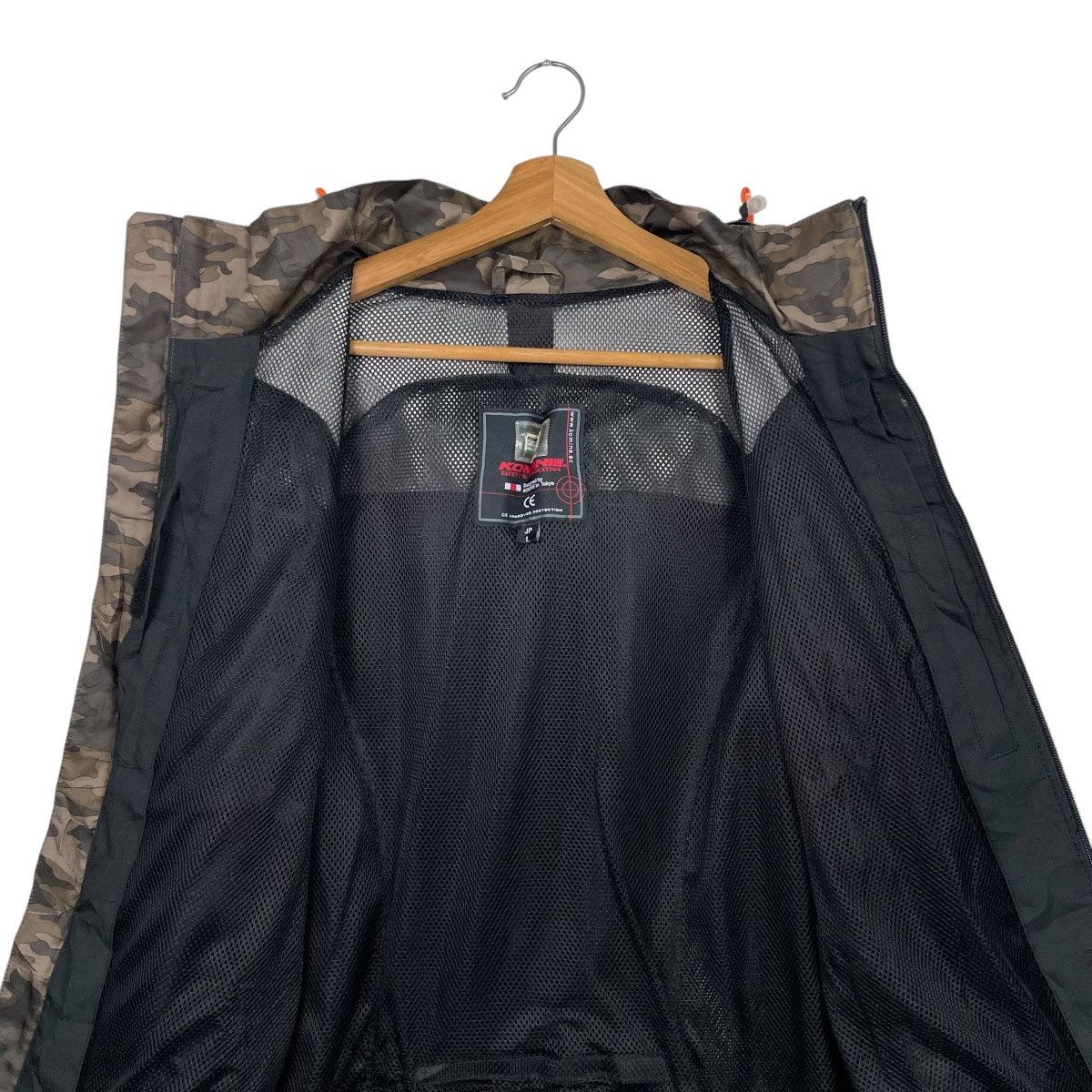 Japanese Brand Komine Hooded Motorcycle Mesh Jacket Size US M / EU 48-50 / 2 - 14 Thumbnail