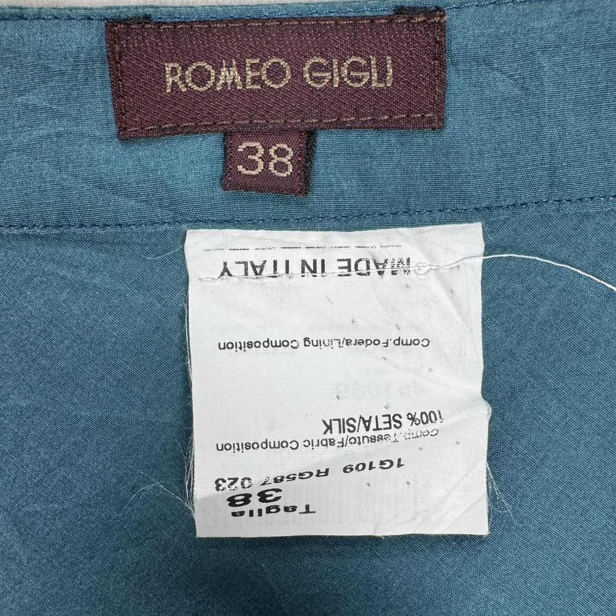 Romeo Gigli ☀️ROMEO GIGLI SILK ASYMMETRIC MAXI SKIRTS Size 29" - 8 Thumbnail