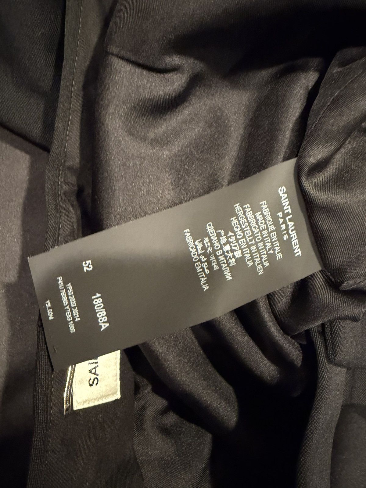 Saint Laurent Paris Saint laurent mens 2024 paneled dress pants. 52/36. $1950 Size US 36 / EU 52 - 9 Thumbnail