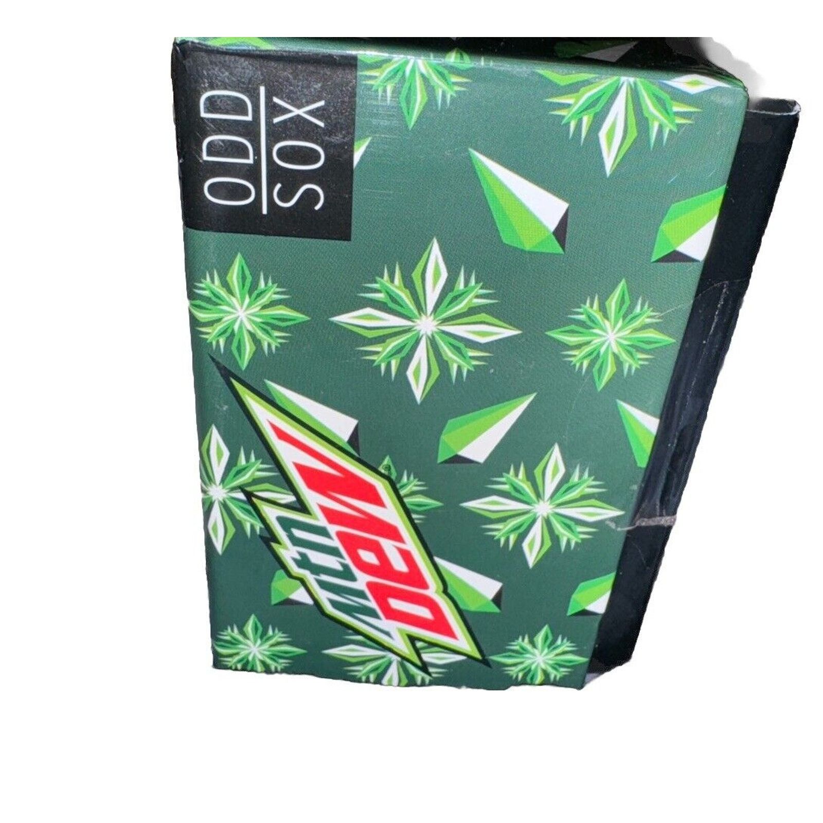 The Unbranded Brand Mountain Dew Odd Sox 3 Pack Crew Socks Men’s 8-12/Women 9-14 Size ONE SIZE - 5 Thumbnail