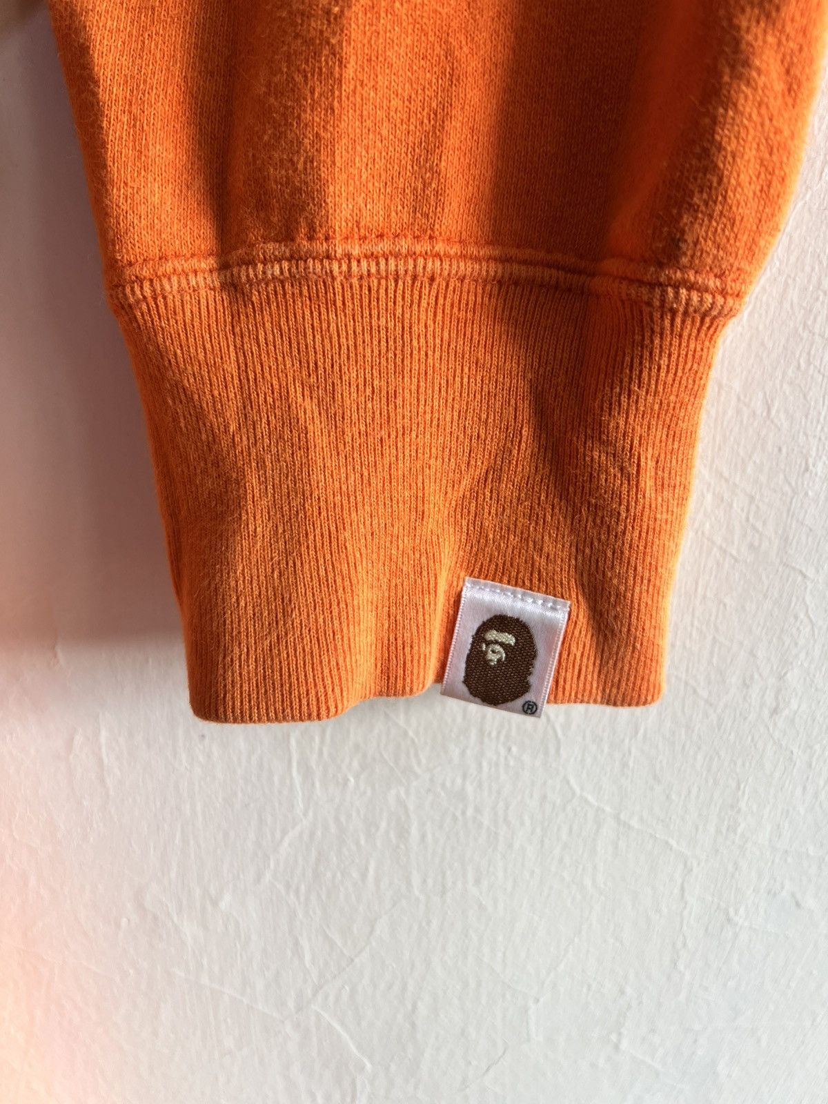 Bape BAPE SHARK FULL ZIP ORANGE CAMO HOODIE Size US L / EU 52-54 / 3 - 9 Thumbnail