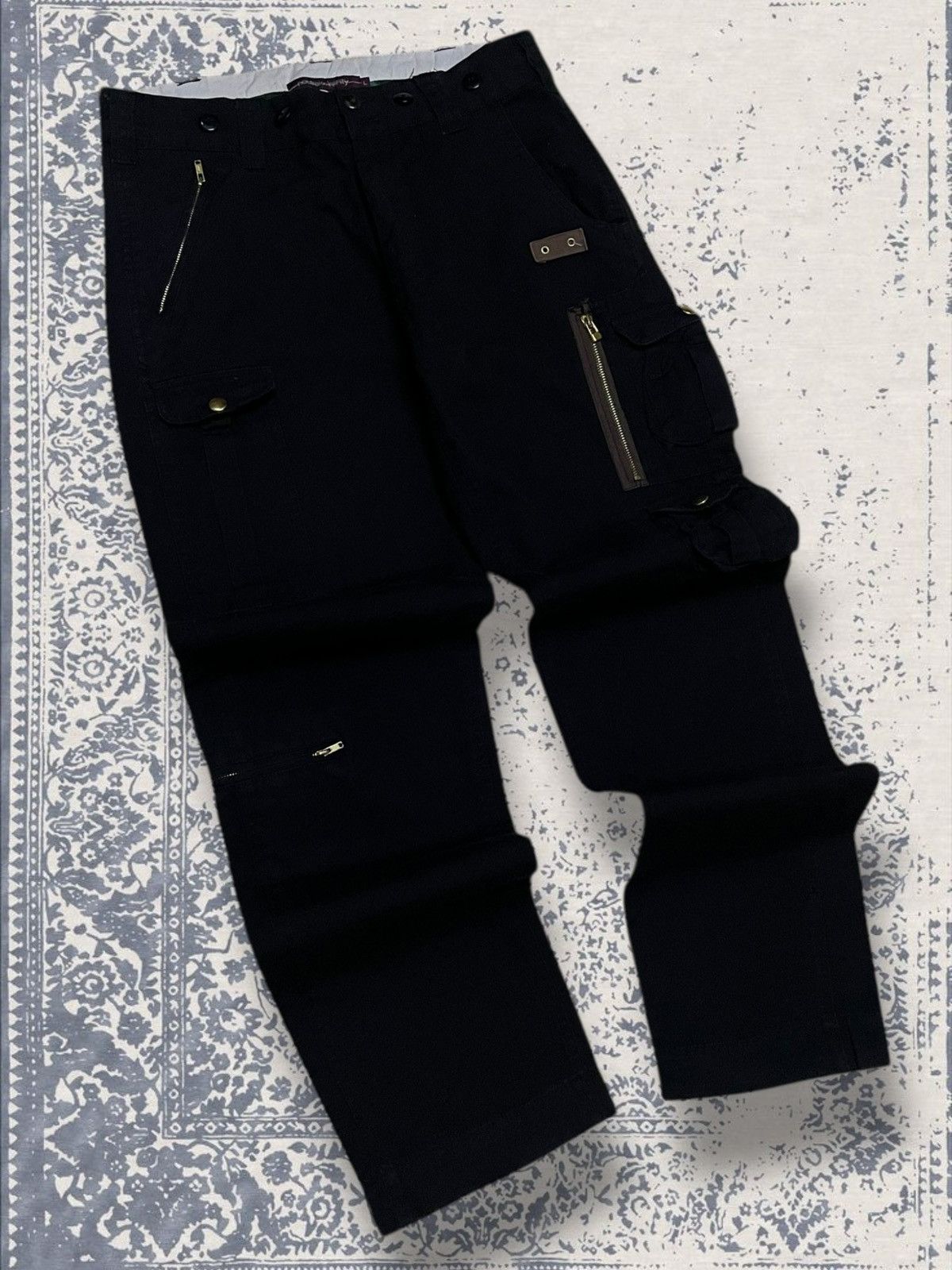 Designer × Japanese Brand × Vintage Vintage 1990s Japan Designer Neutral Infinity Cargo Utility Size US 31 - 2 Thumbnail