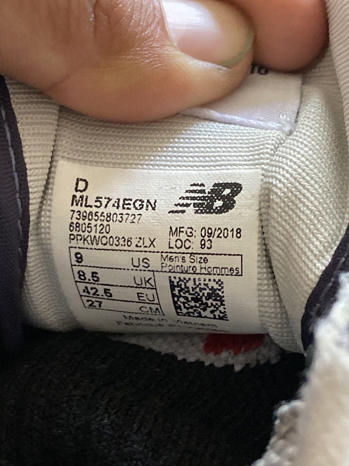 New Balance × Vintage Navy New Balance 574’s Size US 9 / EU 42 - 6 Thumbnail