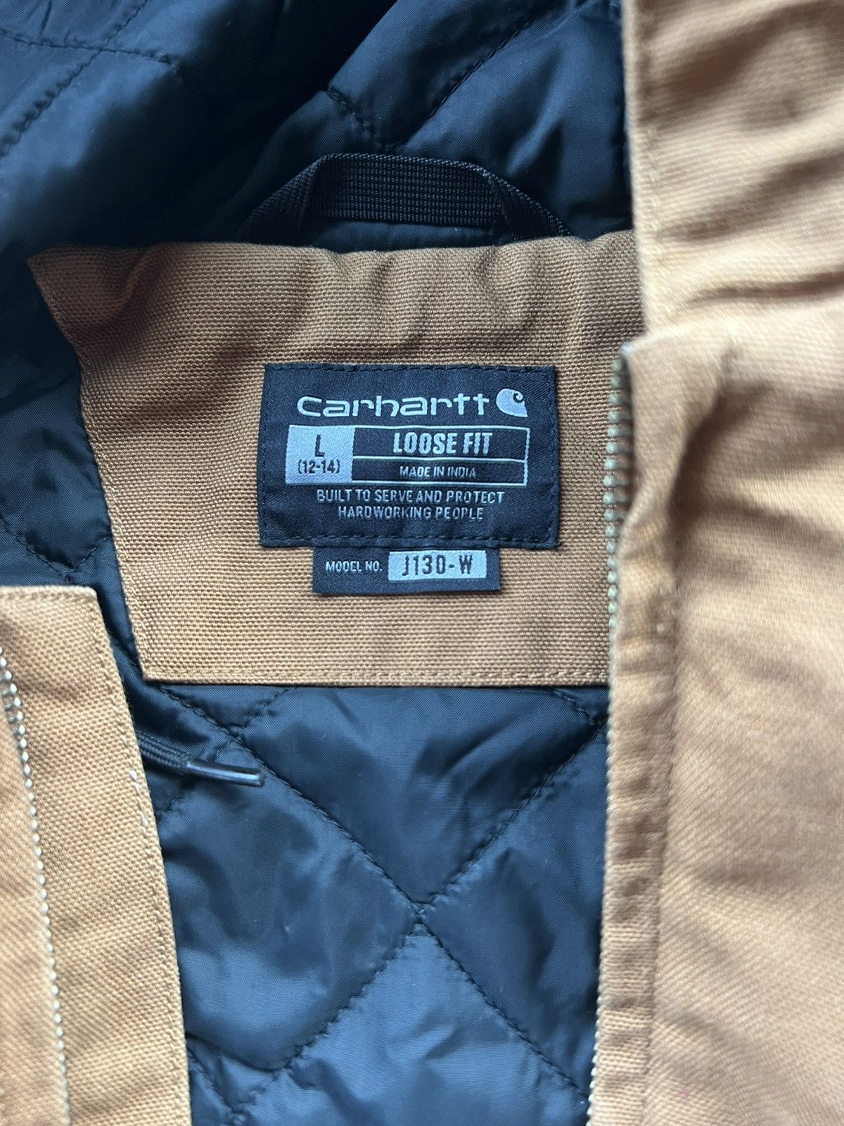 Carhartt FFA x Carhartt Hooded Jacket Brown Duck Size US M / EU 48-50 / 2 - 3 Thumbnail