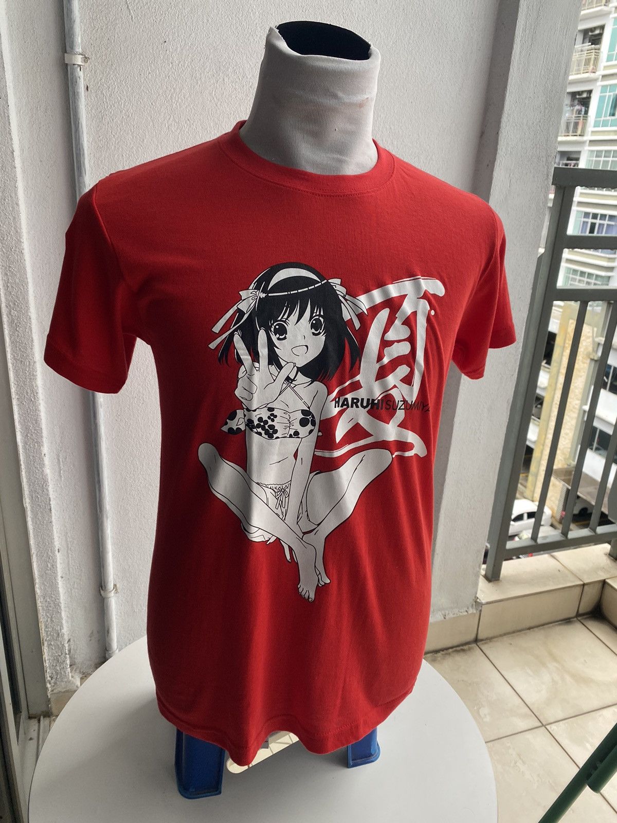 Anime Haruhi Suzumiya Anime Manga sexy girl tshirt Size US M / EU 48-50 / 2 - 4 Thumbnail