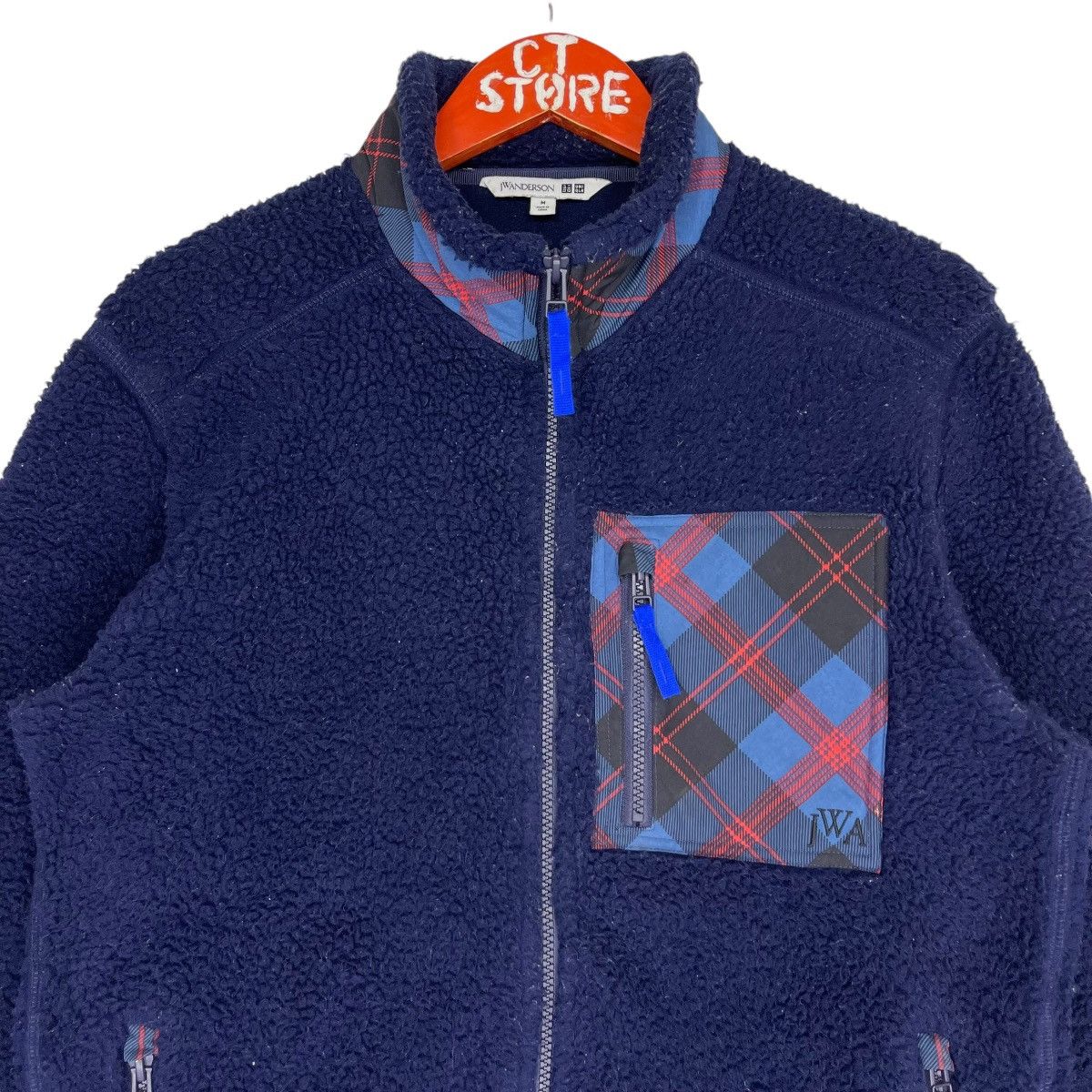 JW Anderson × Uniqlo Uniqlo JW Anderson Fleece Zipper Jacket Size US M / EU 48-50 / 2 - 3 Thumbnail