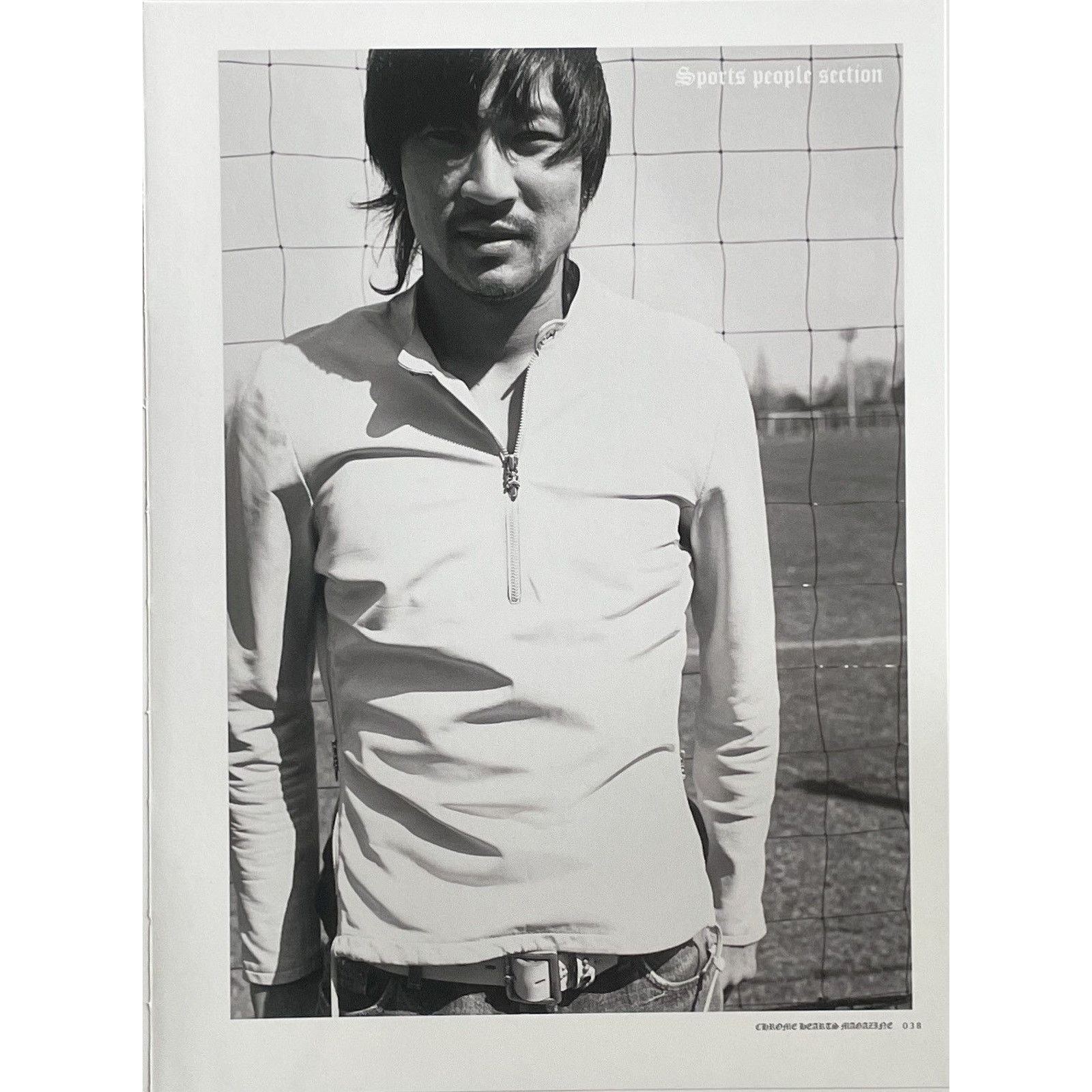 Chrome Hearts × Vintage Chrome Hearts black/white photo Poster framed 9x11 Size ONE SIZE - 2 Thumbnail