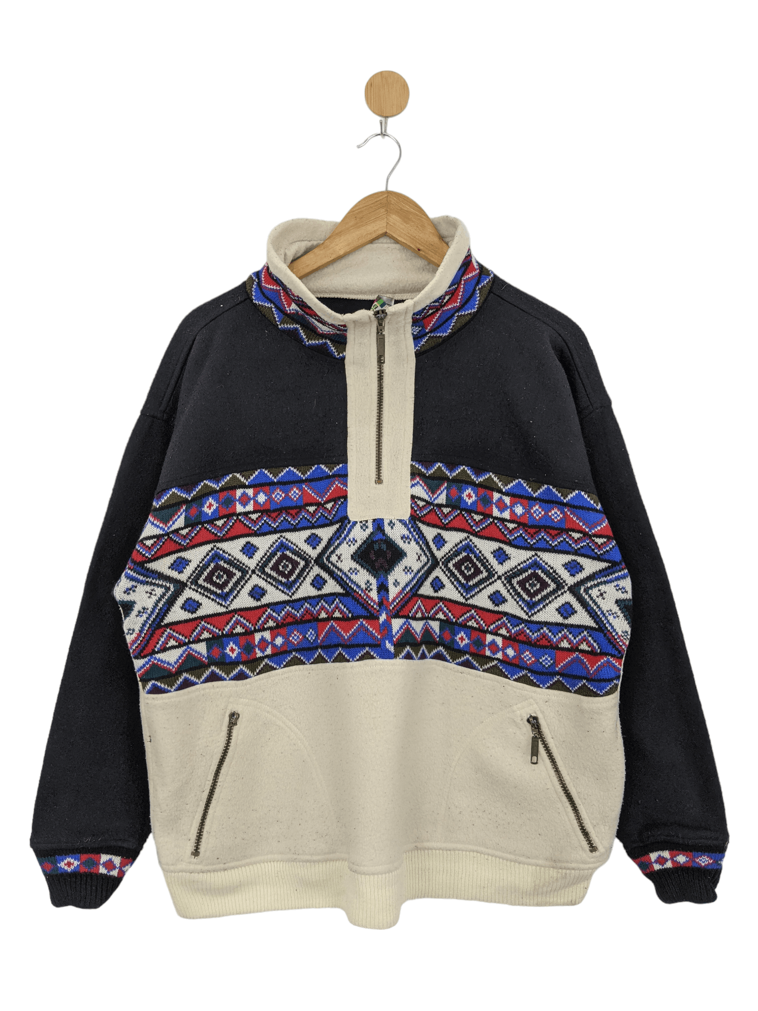 Japanese Brand Vintage Japanese Brand Native Anorax Fleece Jacket MJ0146 Size US M / EU 48-50 / 2 - 1 Thumbnail