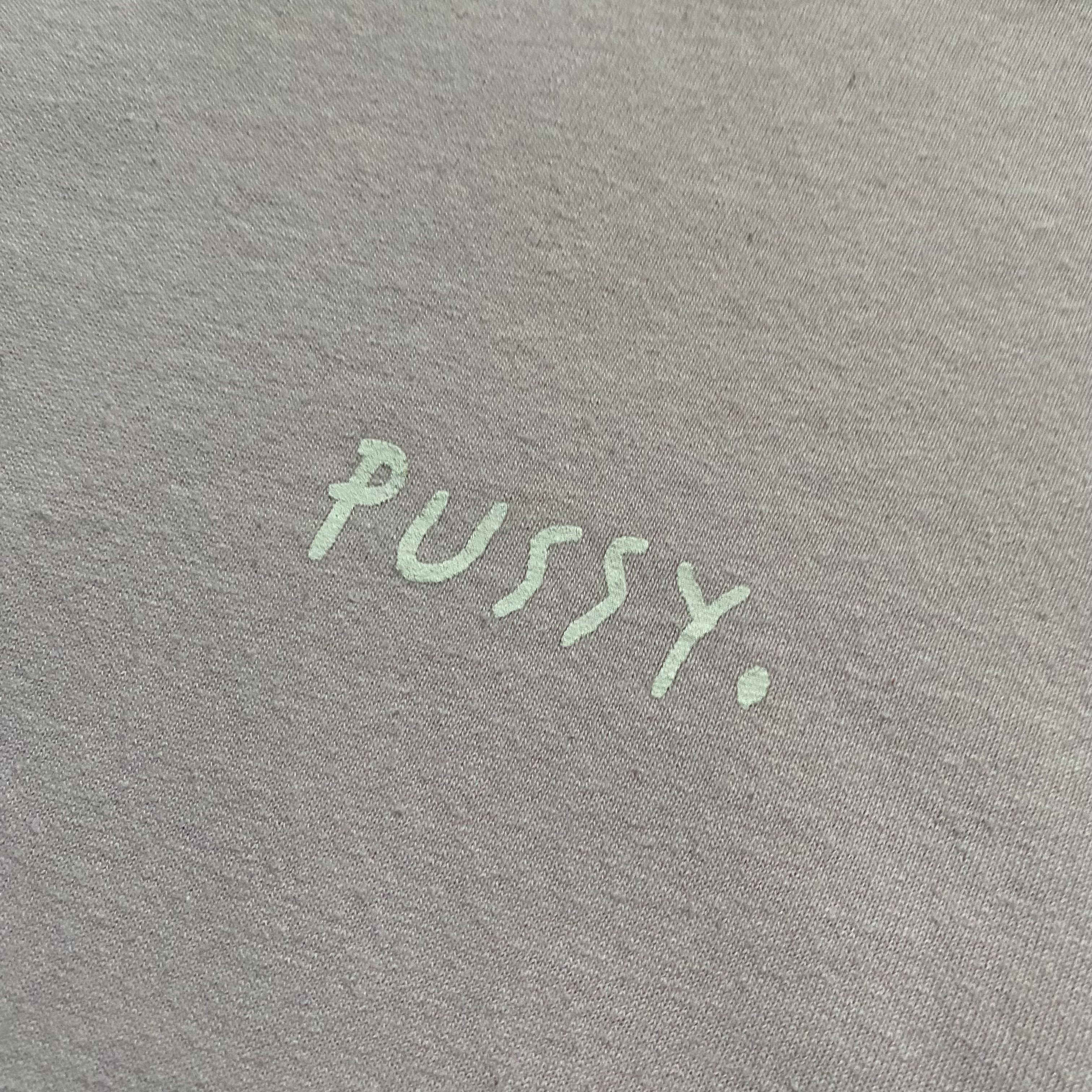 RIPNDIP Vintage 00s PUSSY center logo tee skater surfer CAT logo Size US M / EU 48-50 / 2 - 6 Thumbnail