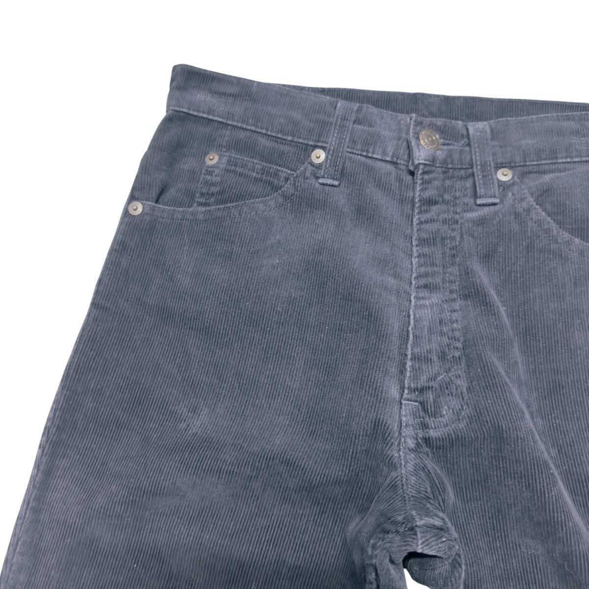 Levi's Vintage 90s Levis 517 Navy Corduroy Flare Jeans Size US 29 - 4 Thumbnail