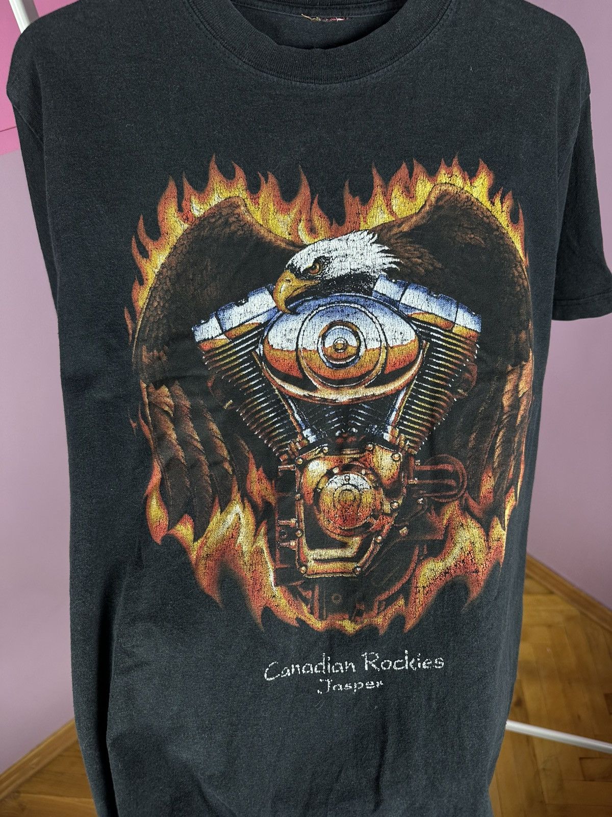 Other Canadian Rockies Jasper Copper Vintage Tee Bike Flame Size US M / EU 48-50 / 2 - 9 Thumbnail