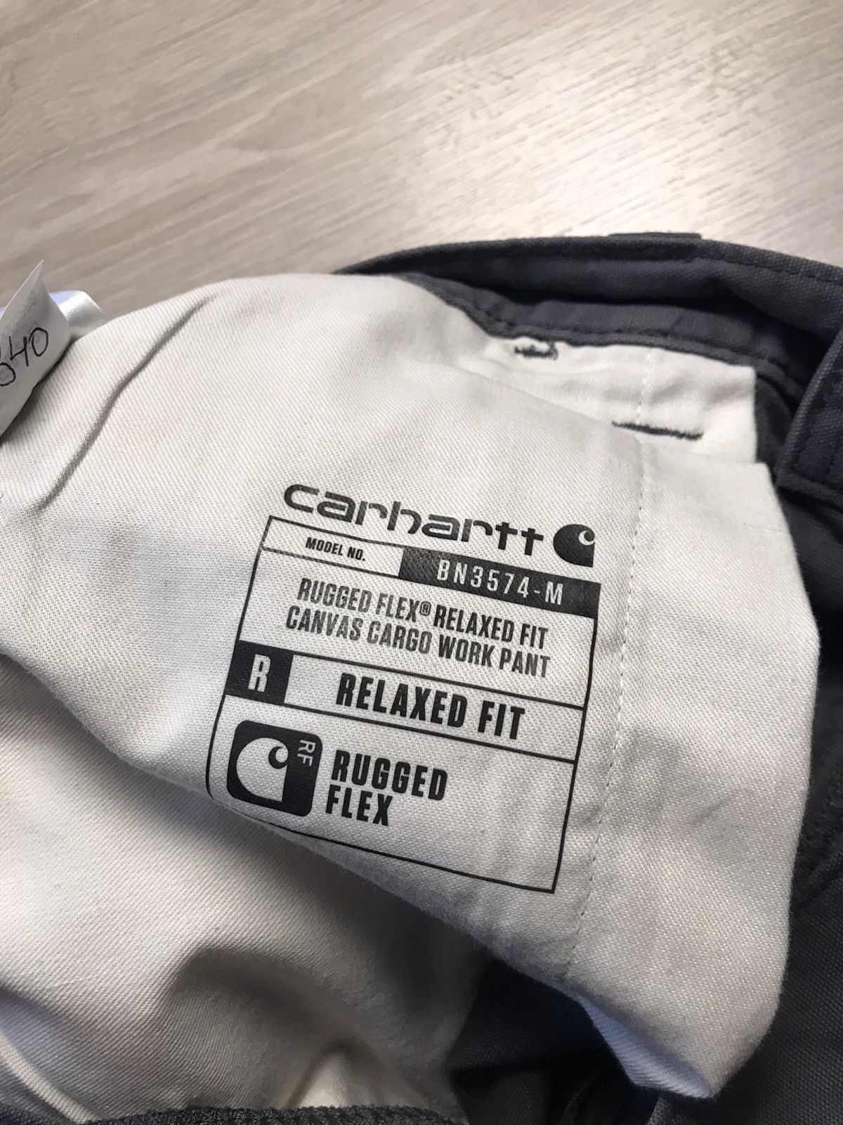 Carhartt × Vintage New !!! Carhartt Canvas Cargo pants vintage 90s workwear Size US 31 - 11 Thumbnail