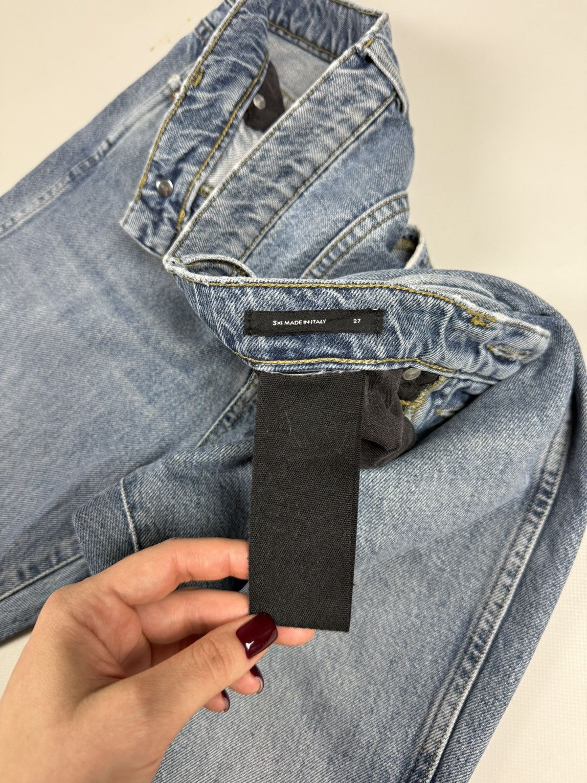 3x1 3X1 NYC Ladies Cropped Jeans Size 27 Size 27" / US 4 / IT 40 - 13 Thumbnail