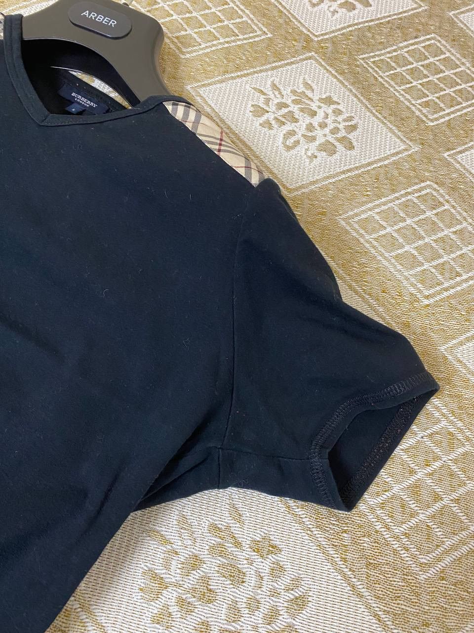 Burberry 🔥 Burberry London Nova Check Womens Top T Shirt Size L / US 10 / IT 46 - 7 Thumbnail