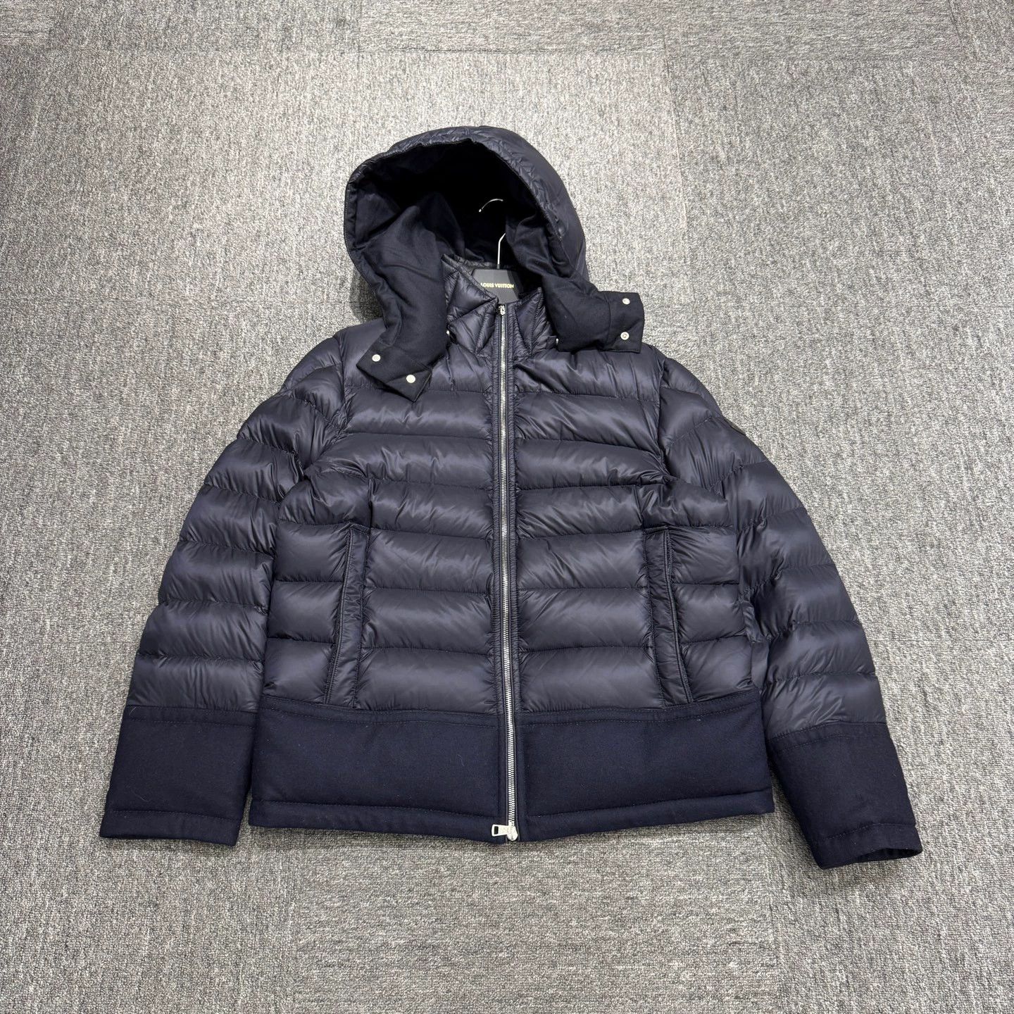 Moncler Moncler Detachable Hooded Down Jacket Black Collar4 Size US XL / EU 56 / 4 - 1 Thumbnail