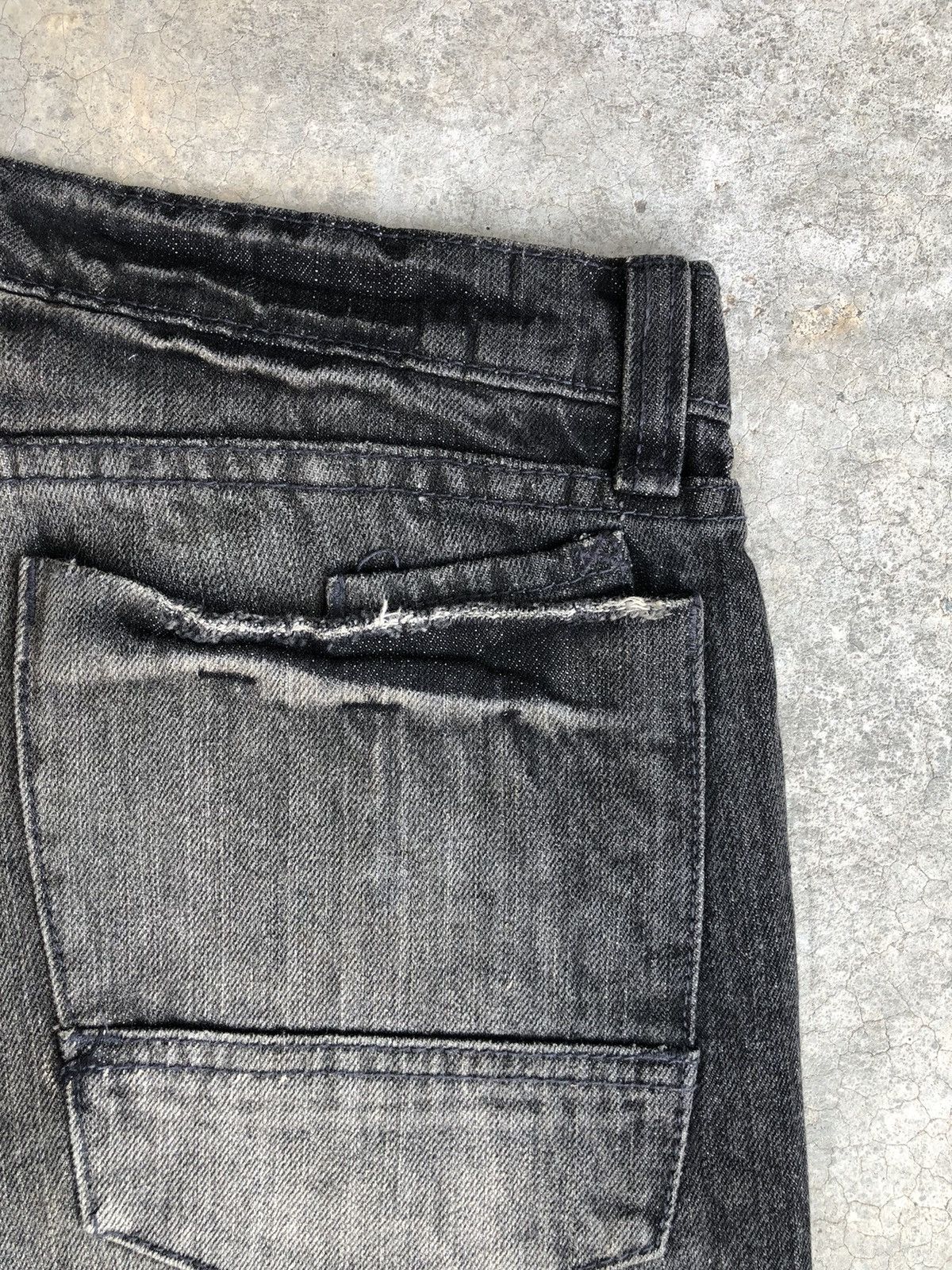 If Six Was Nine Japanese M Flared Jeans Bootcut Distressed Jeans Size US 30 / EU 46 - 14 Thumbnail