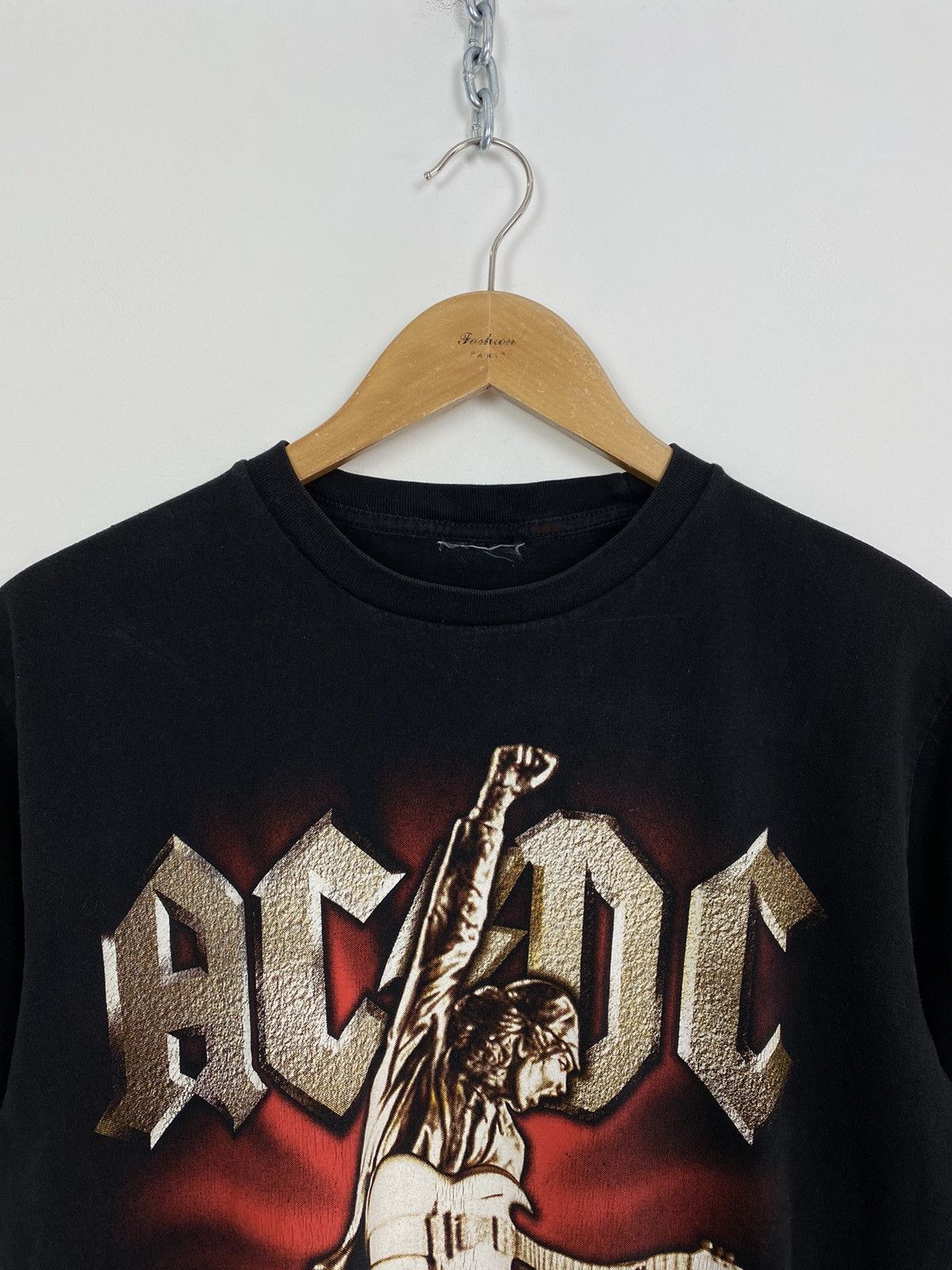 Band Tees Vintage AC/DC 2001 Band Tee Rock T-Shirt Black Size M Top Size US M / EU 48-50 / 2 - 2 Thumbnail