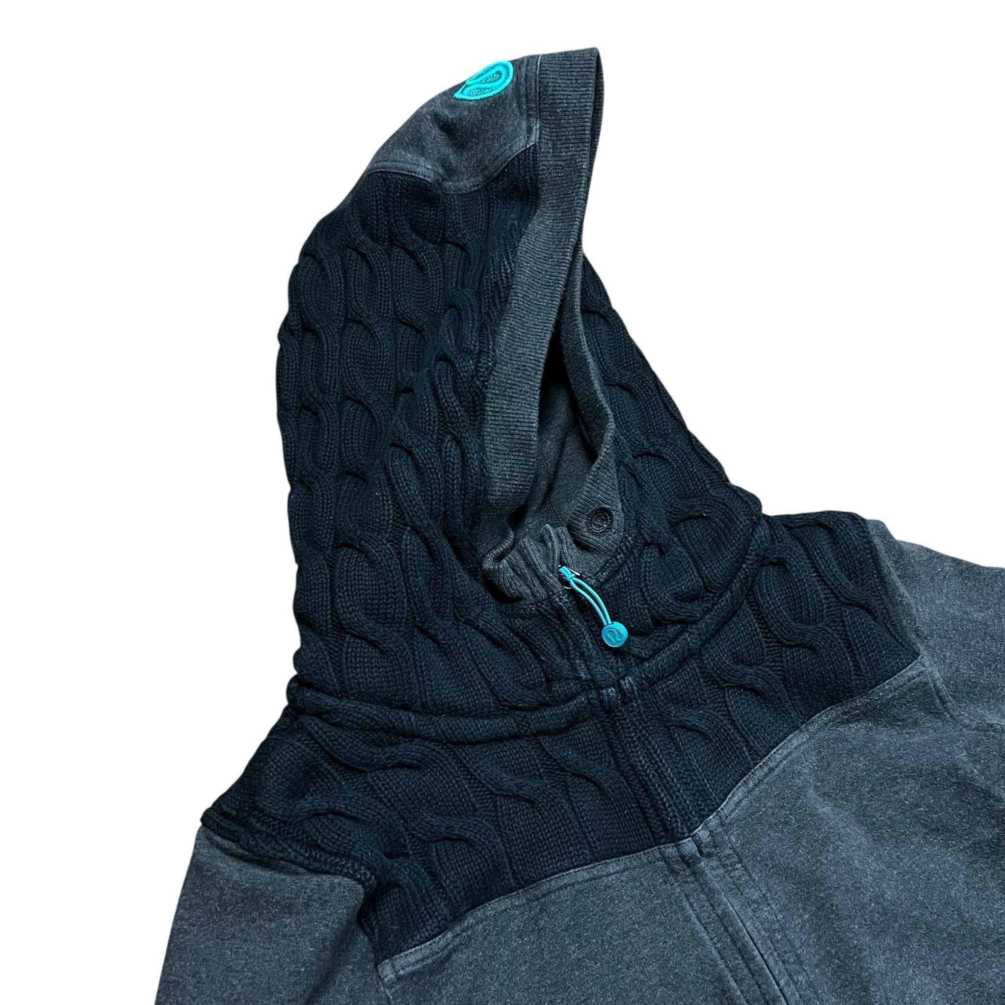 Lululemon Y2K Lululemon Fireside Scuba Cable Knit Full-zip Hoodie Size M / US 6-8 / IT 42-44 - 4 Thumbnail