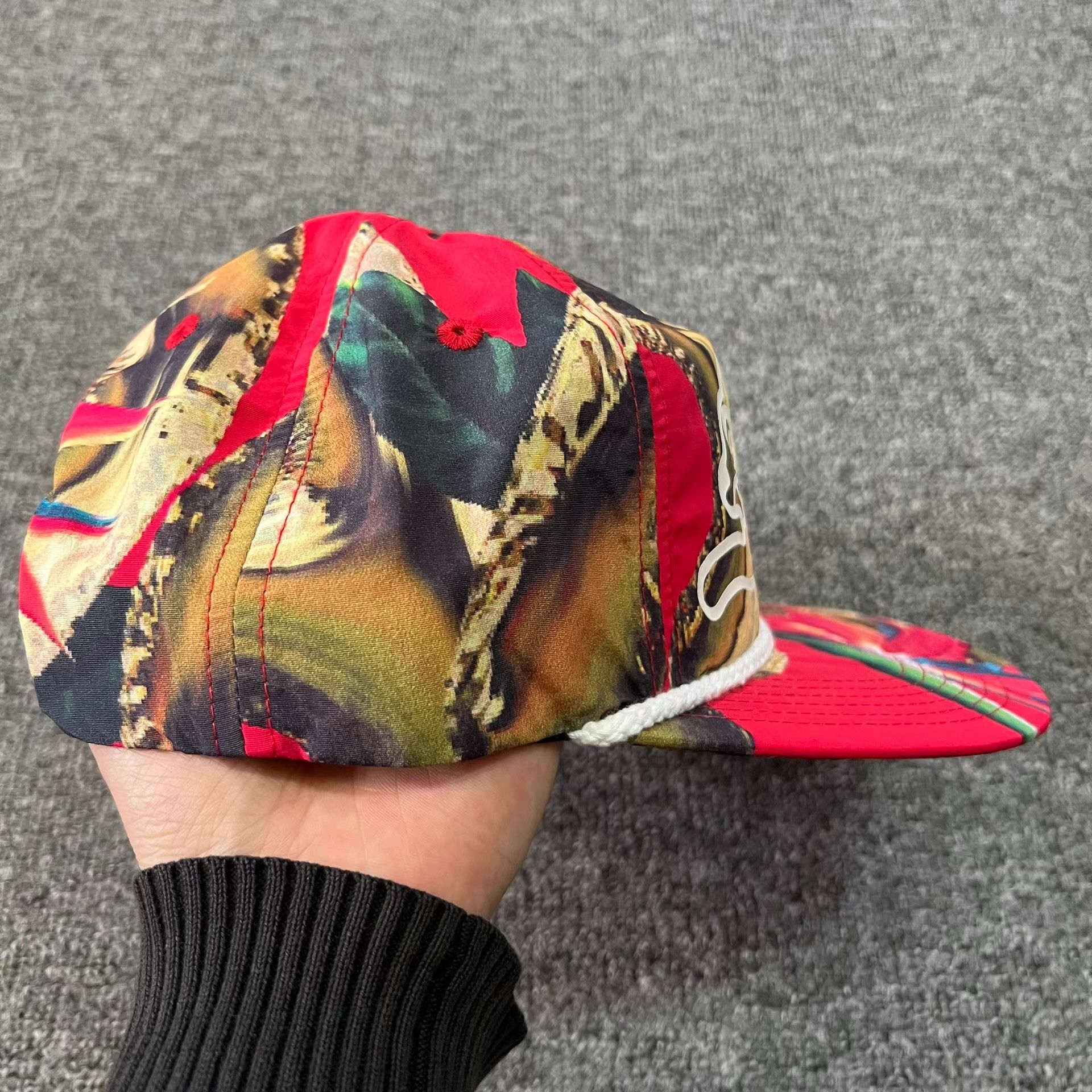 Billionaire Boys Club BBC ICECREAM Flying Dog Flat Brim Baseball Cap Q7 Size ONE SIZE - 6 Thumbnail