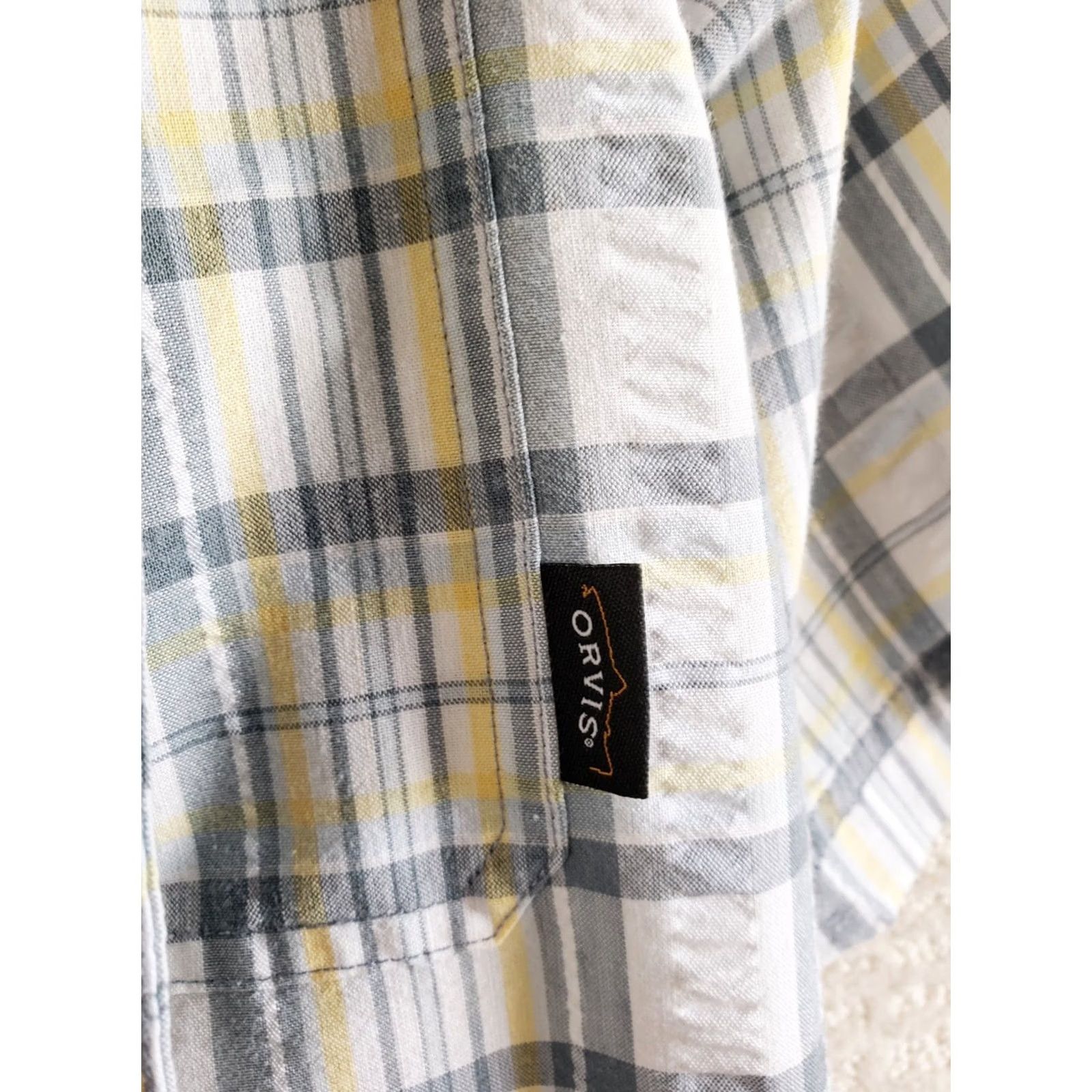 Orvis Orvis Trout Bum Plaid Short Sleeve Button Front Shirt Multicolor Mens M Size US M / EU 48-50 / 2 - 5 Thumbnail