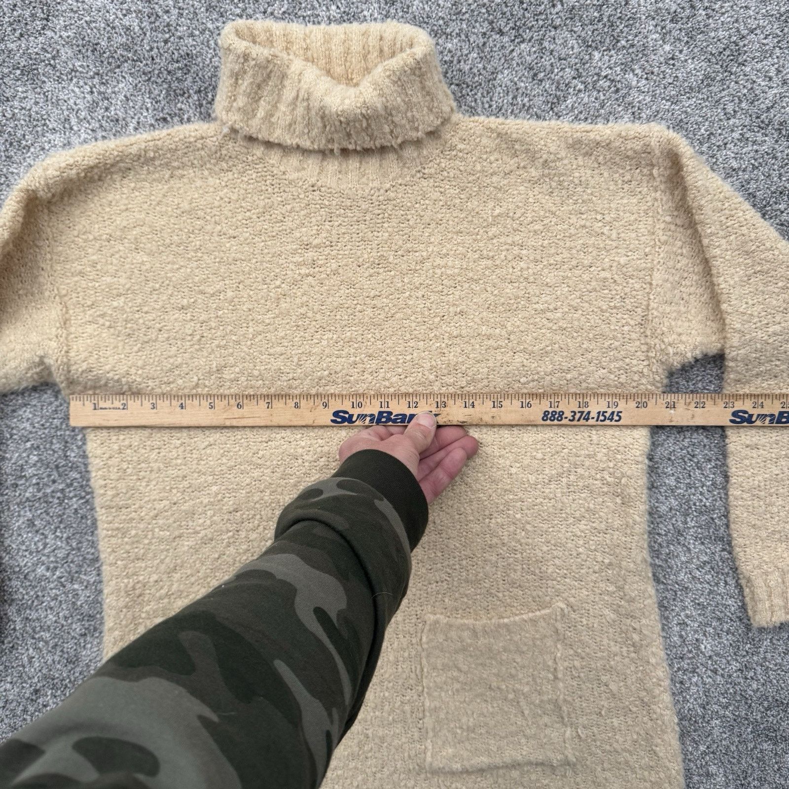 Other Vintage 90s AM Sport Sweater Womens M Turtleneck Grandpacore Size M / US 6-8 / IT 42-44 - 3 Thumbnail