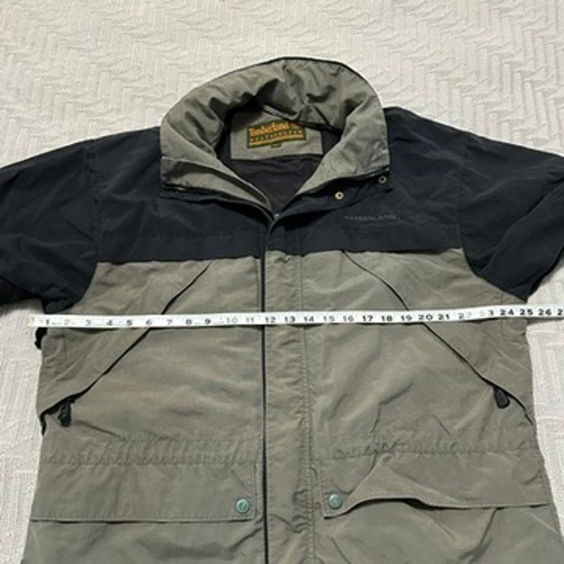 Timberland Y2K Timberland tan and black waterproof rain jacket size L Size US L / EU 52-54 / 3 - 8 Thumbnail