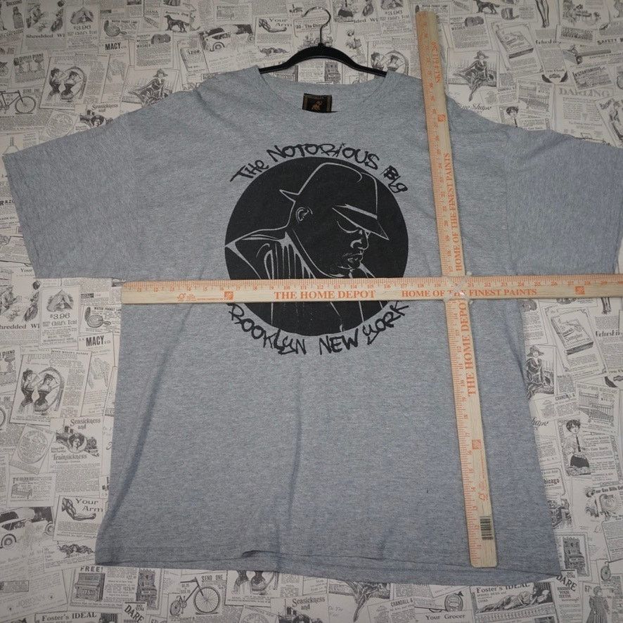 Vintage XXL - Vintage Y2K Notorious B.I.G. Brooklyn New York t-shirt Size US XXL / EU 58 / 5 - 4 Thumbnail