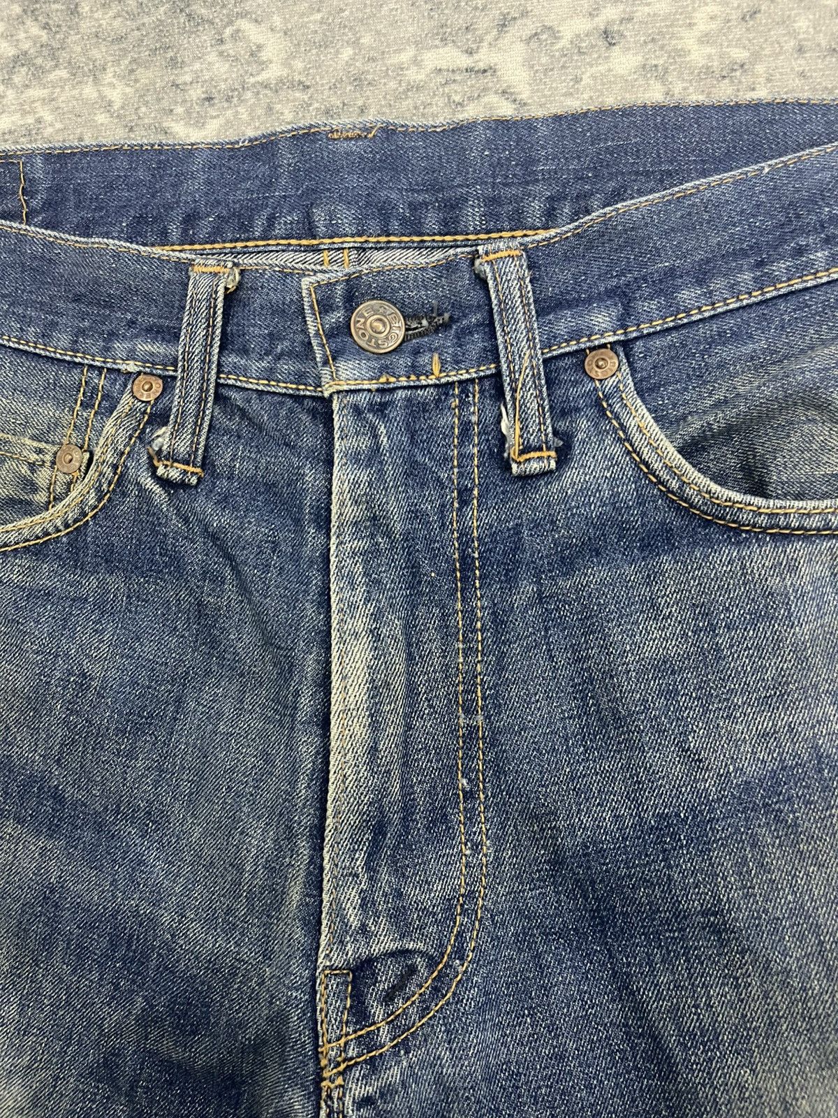 Vintage Vintage 70s Bigstone Bell Bottom Jeans Size US 29 - 7 Thumbnail