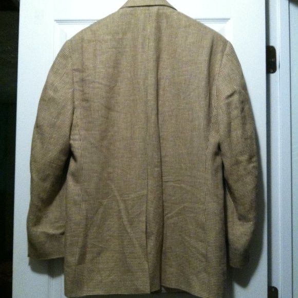 Brooks Brothers BROOKS BROTHERS MEN'S LINEN SPORT JACKET BLAZER SIZE: 42R Size 42R - 10 Thumbnail