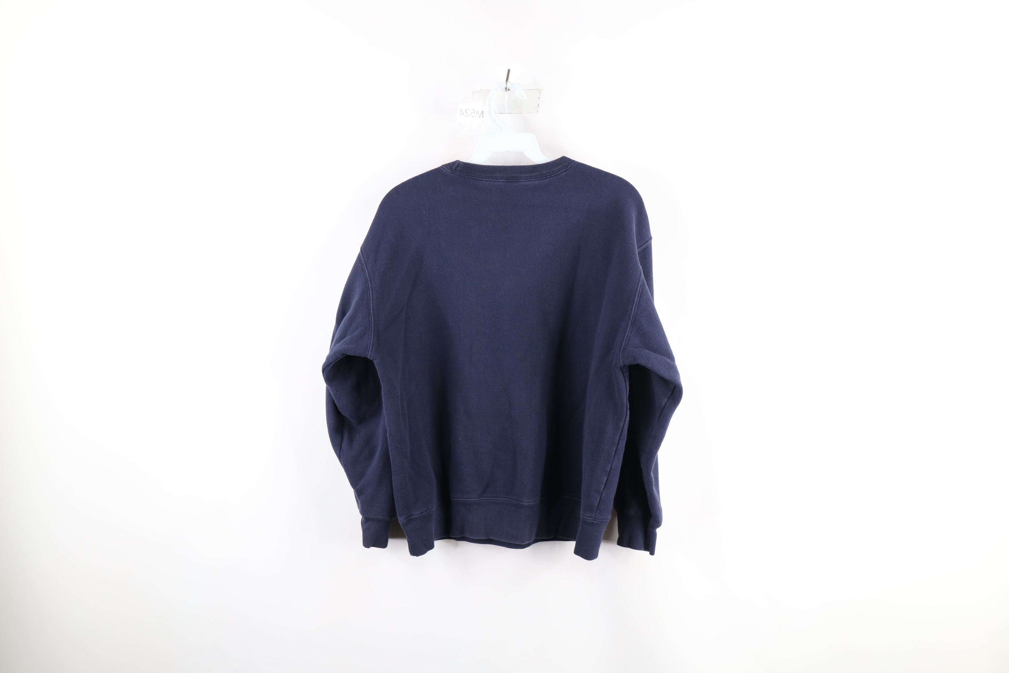 Gap × Vintage Vintage Gap Spell Out Crewneck Sweatshirt Navy Blue Size S / US 4 / IT 40 - 7 Thumbnail