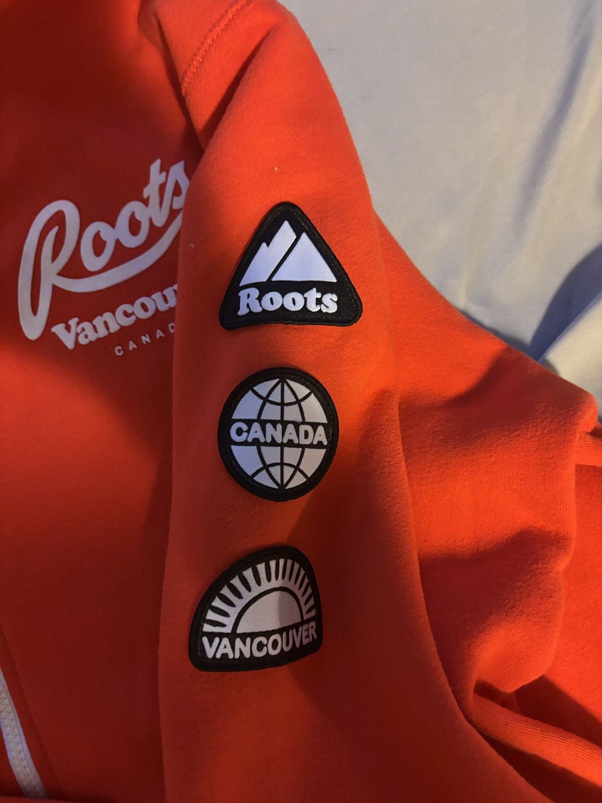 Roots Roots Orange Zip Up Size Large Size US L / EU 52-54 / 3 - 5 Thumbnail