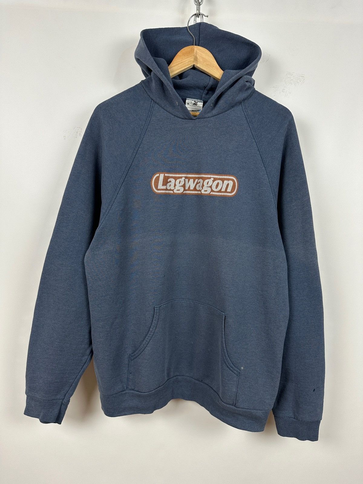 Band Tees Vintage Lagwagon Faded Blue School Bus Band Punk Hoodie Size US XL / EU 56 / 4 - 2 Thumbnail