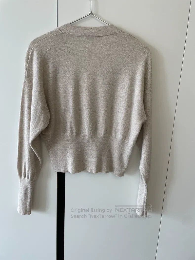 Brunello Cucinelli Brunello Cucinelli Ladies Cashmere Wool V-neck Knit Cardig Size XS / US 0-2 / IT 36-38 - 4 Thumbnail