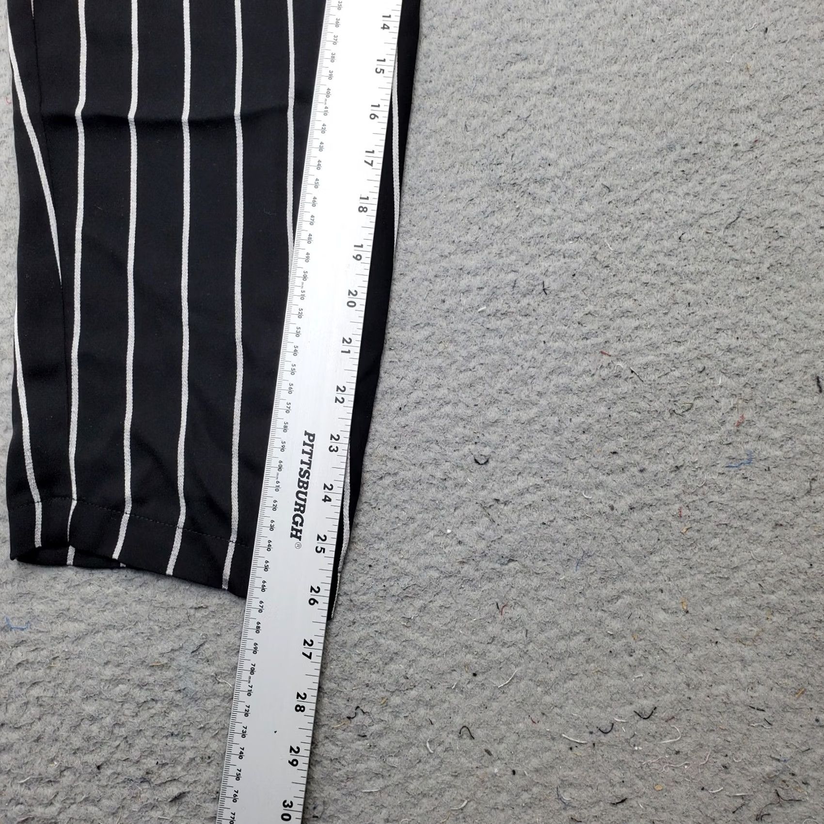 Loft LOFT Fluid Trouser Pants Women S Multicolor Striped Pockets Drawstring Waist Casual Size 28" / US 6 / IT 42 - 5 Thumbnail